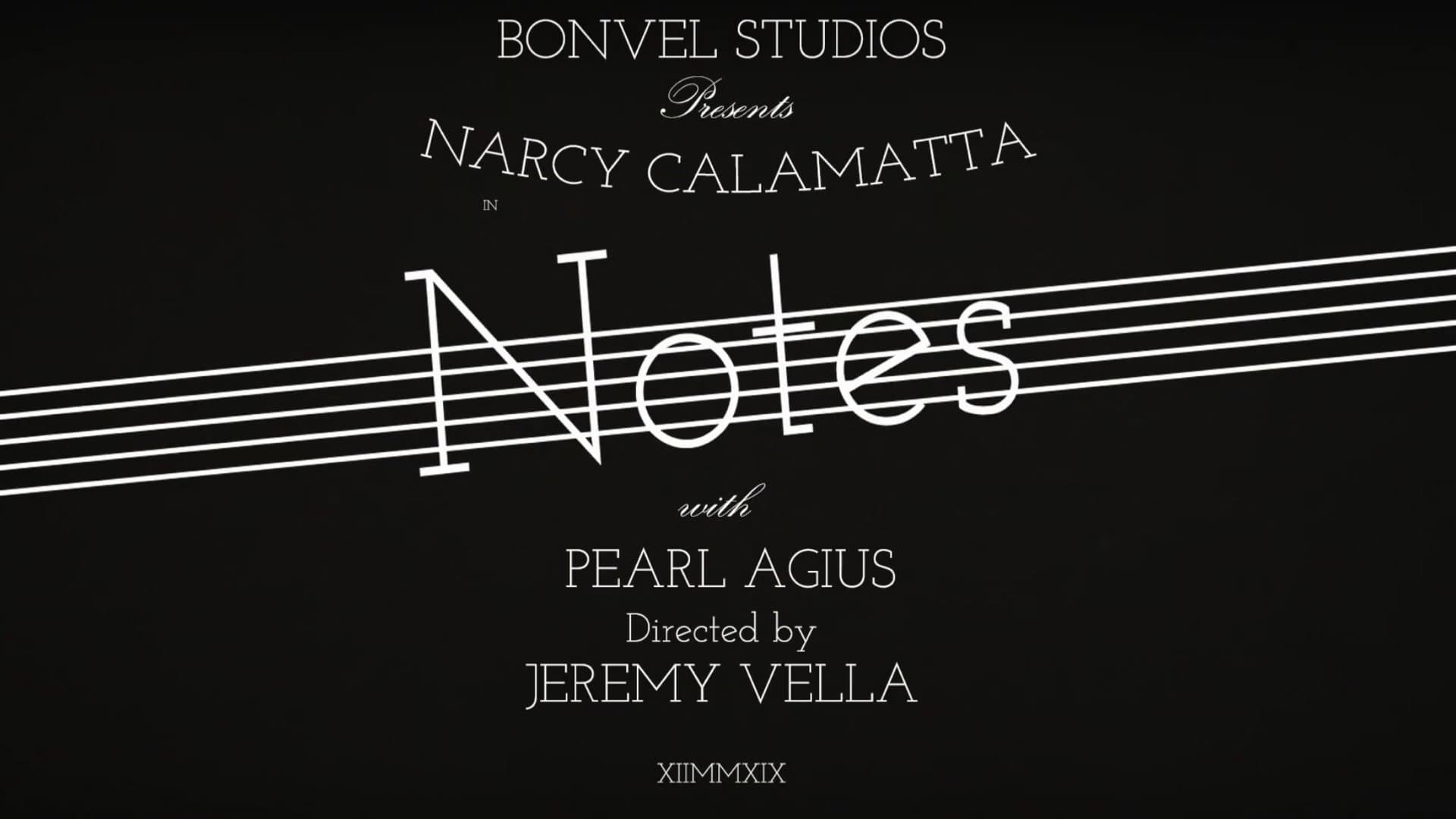 Notes backdrop