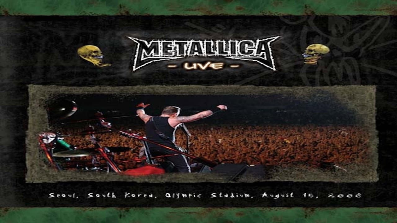 Metallica Korea backdrop