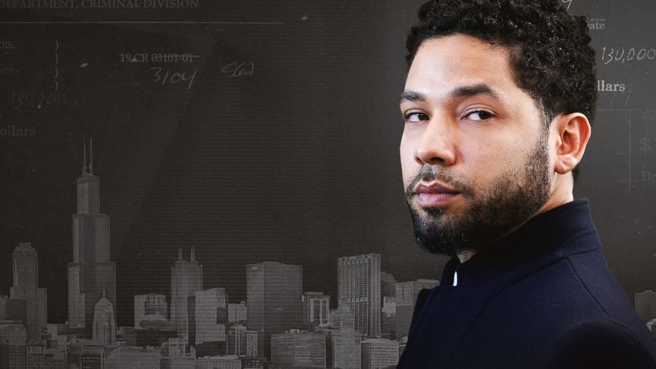 Chicago vs. Jussie Smollett backdrop