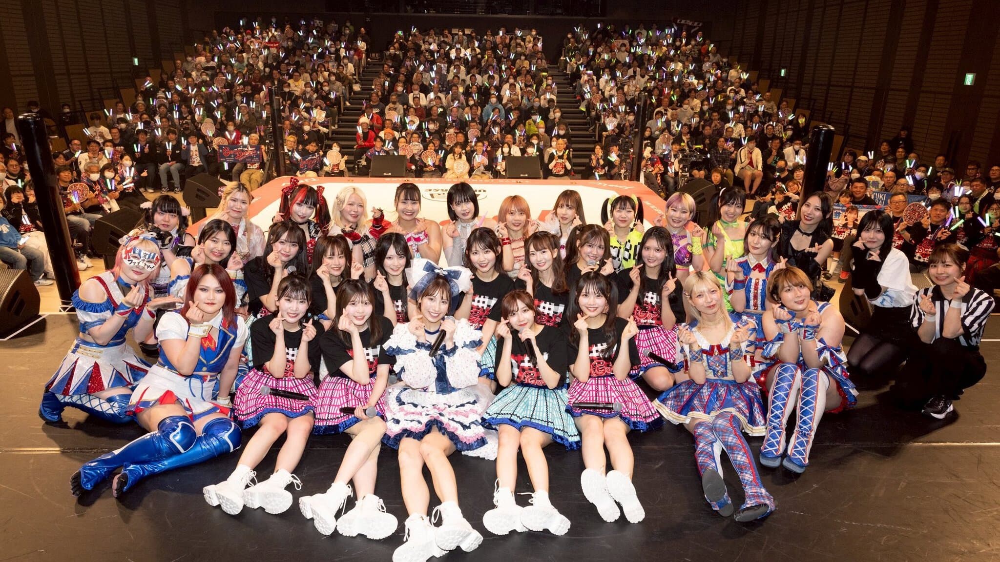 TJPW/SKE48 Yuki Arai Graduation LIVE ~Go for the Dream!!~ backdrop