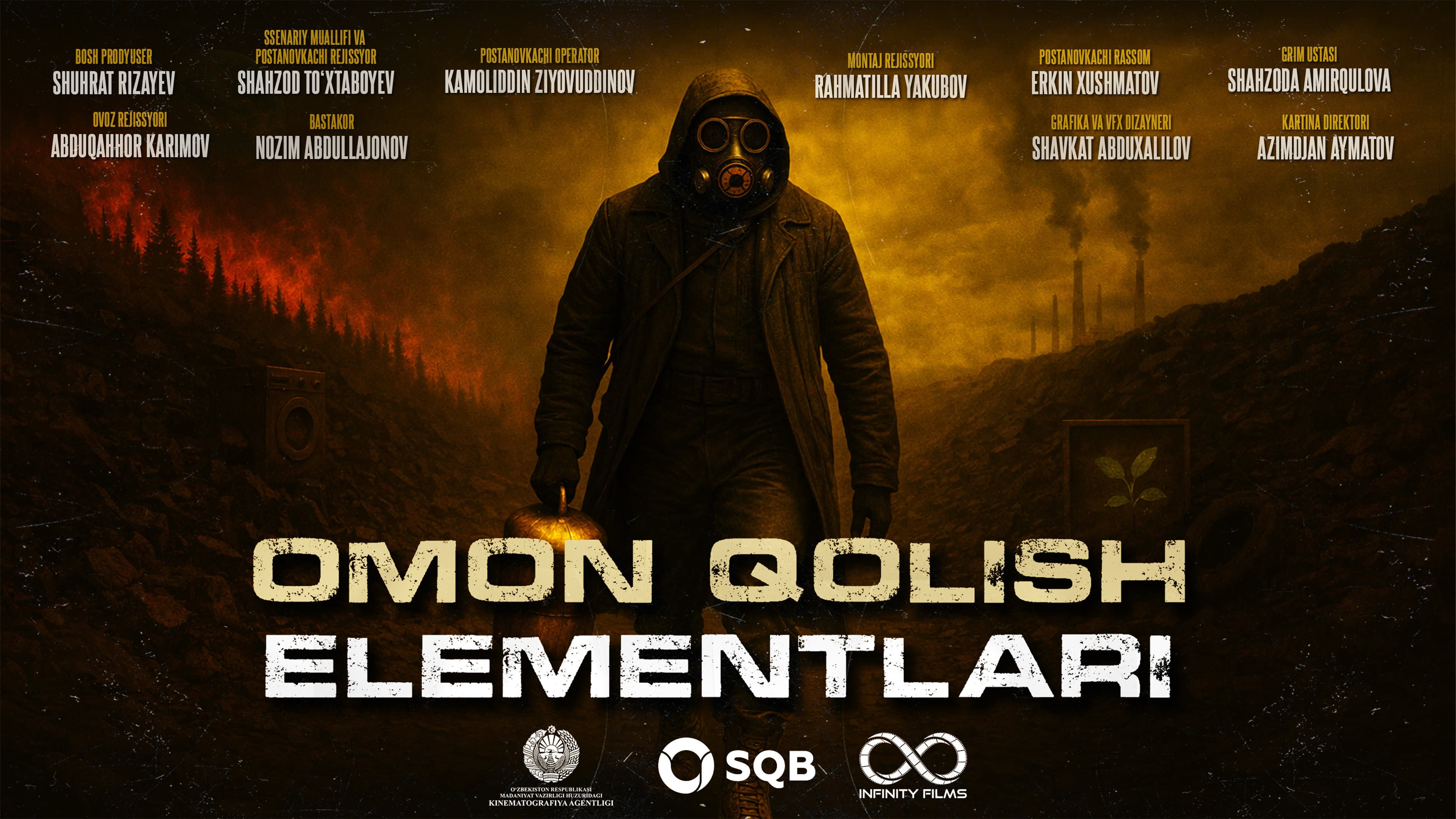 Omon qolish elementlari backdrop