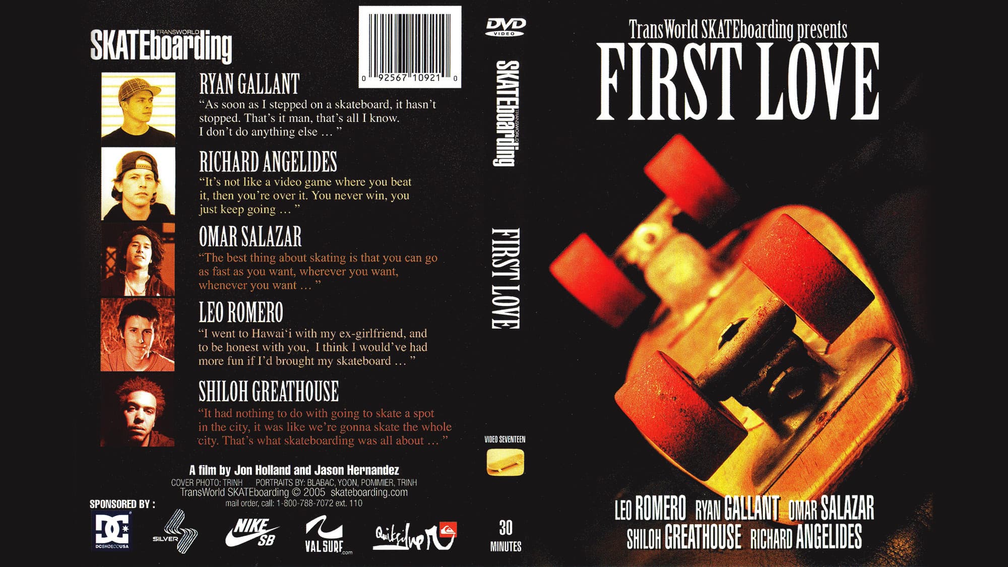 Transworld - First Love backdrop