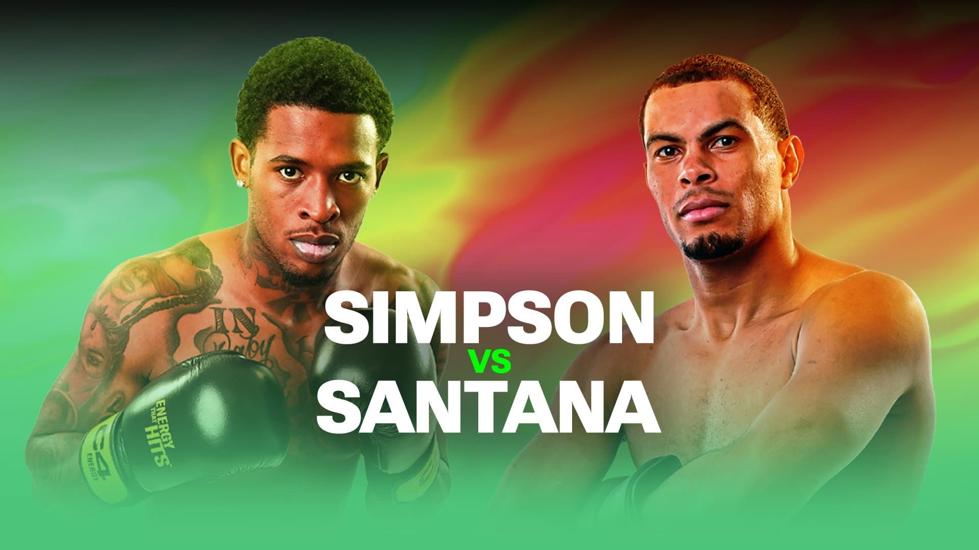 Lorenzo Simpson vs. Raiko Santana backdrop