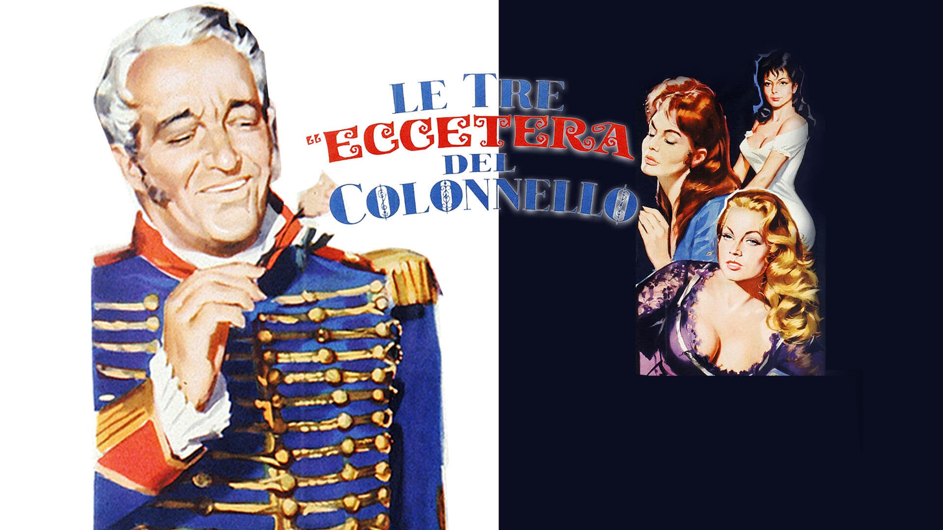 Three Etc.'s and the Colonel backdrop