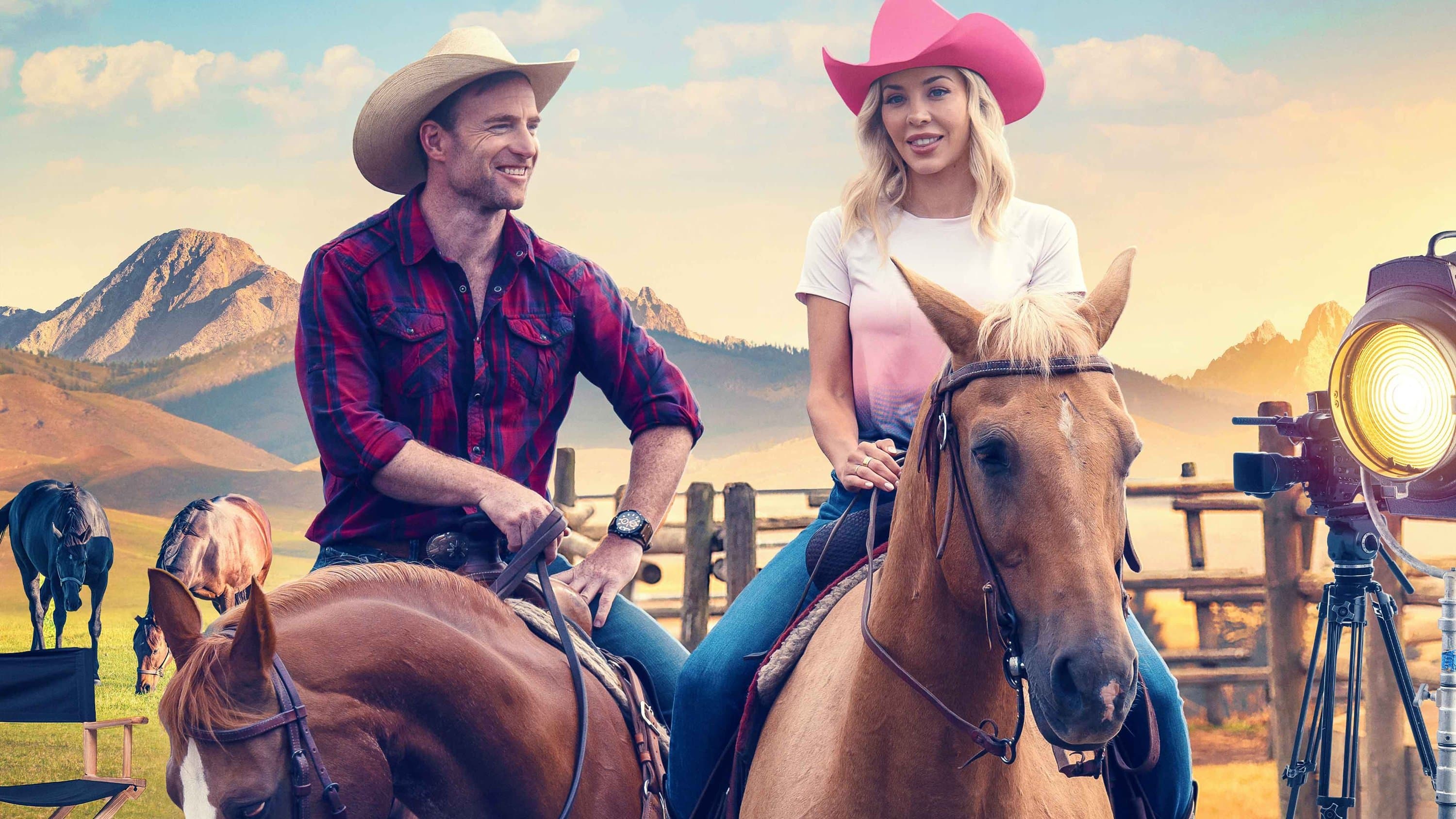 The Movie Star and the Cowboy backdrop