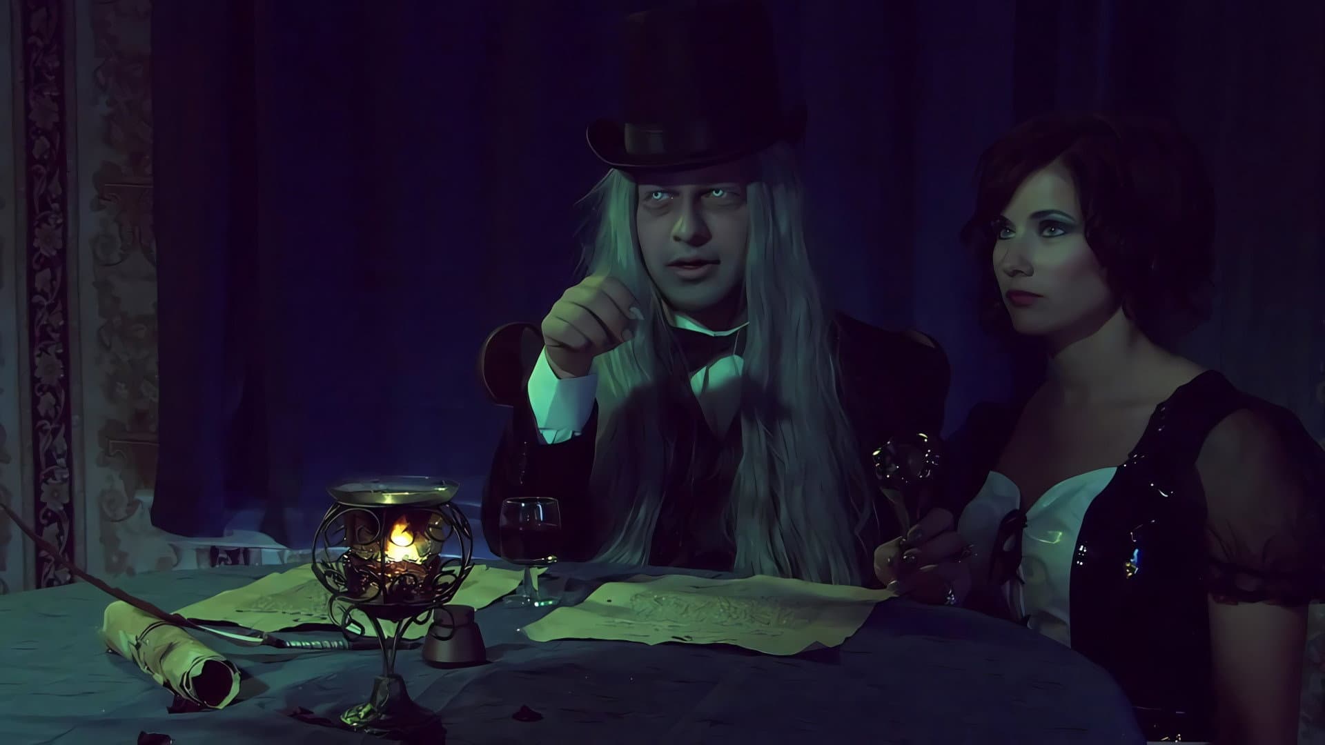 Dracula's Curse backdrop