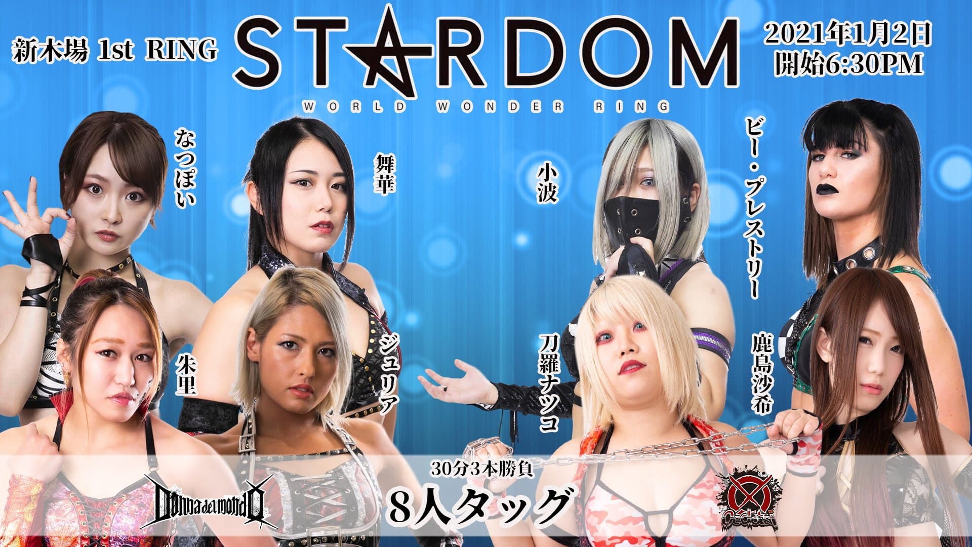 Stardom New Year Stars 2021 ~ Day 1 backdrop