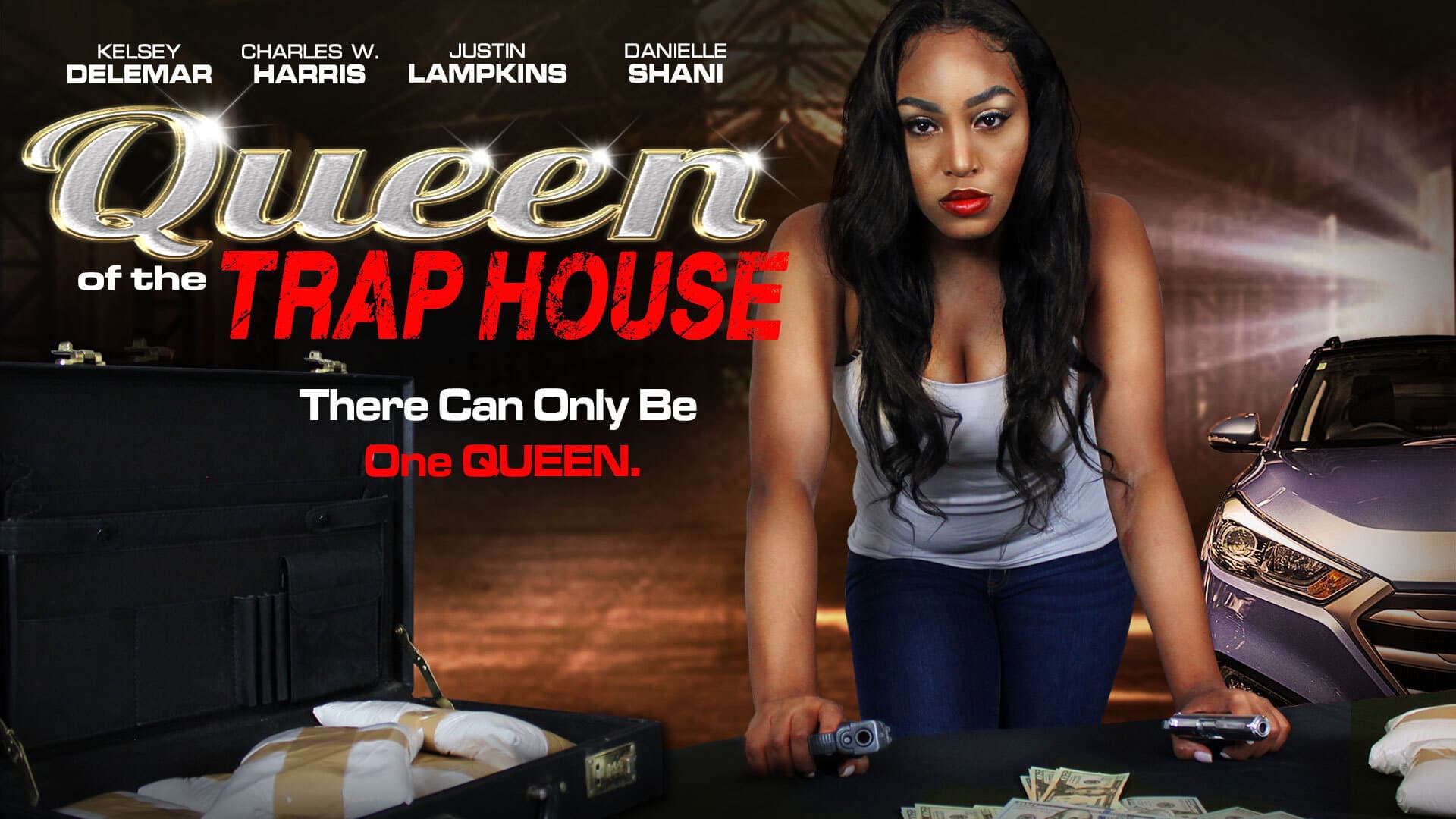 Queen of the Trap House backdrop