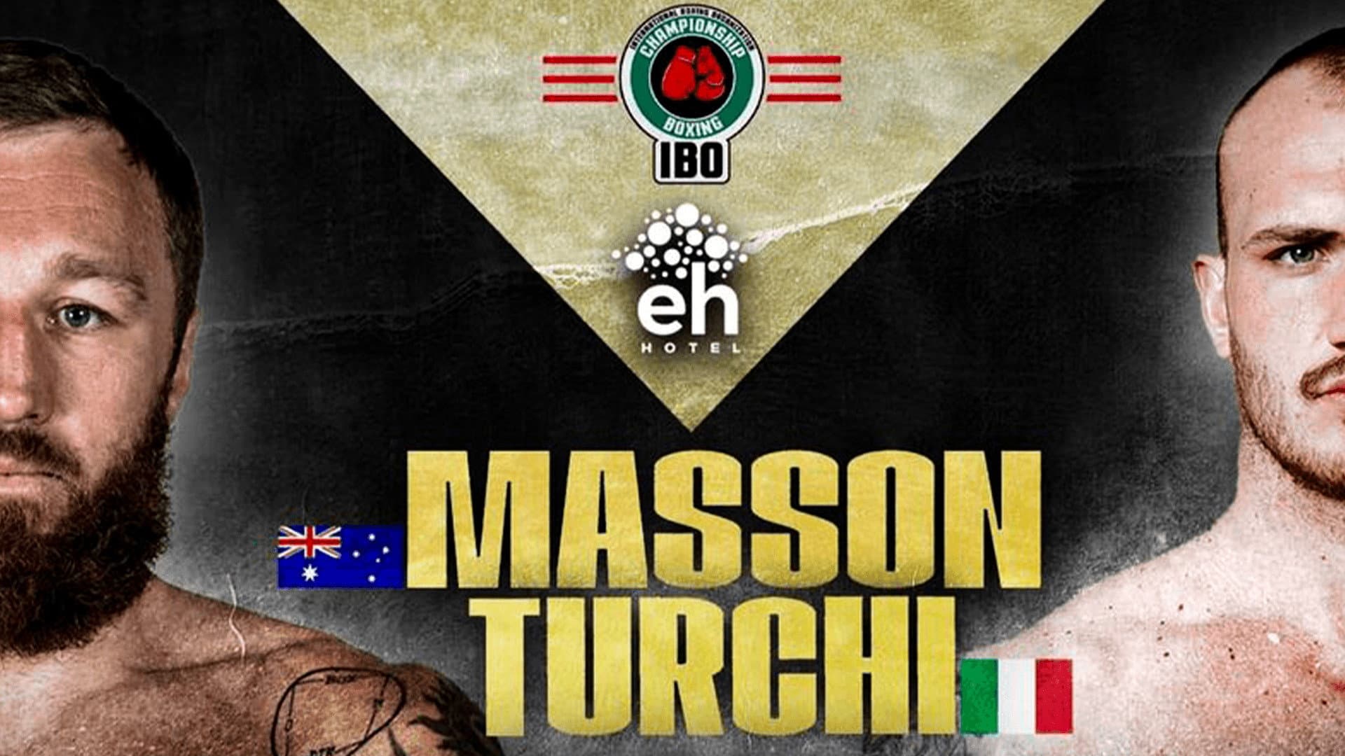 Floyd Masson vs. Fabio Turchi backdrop