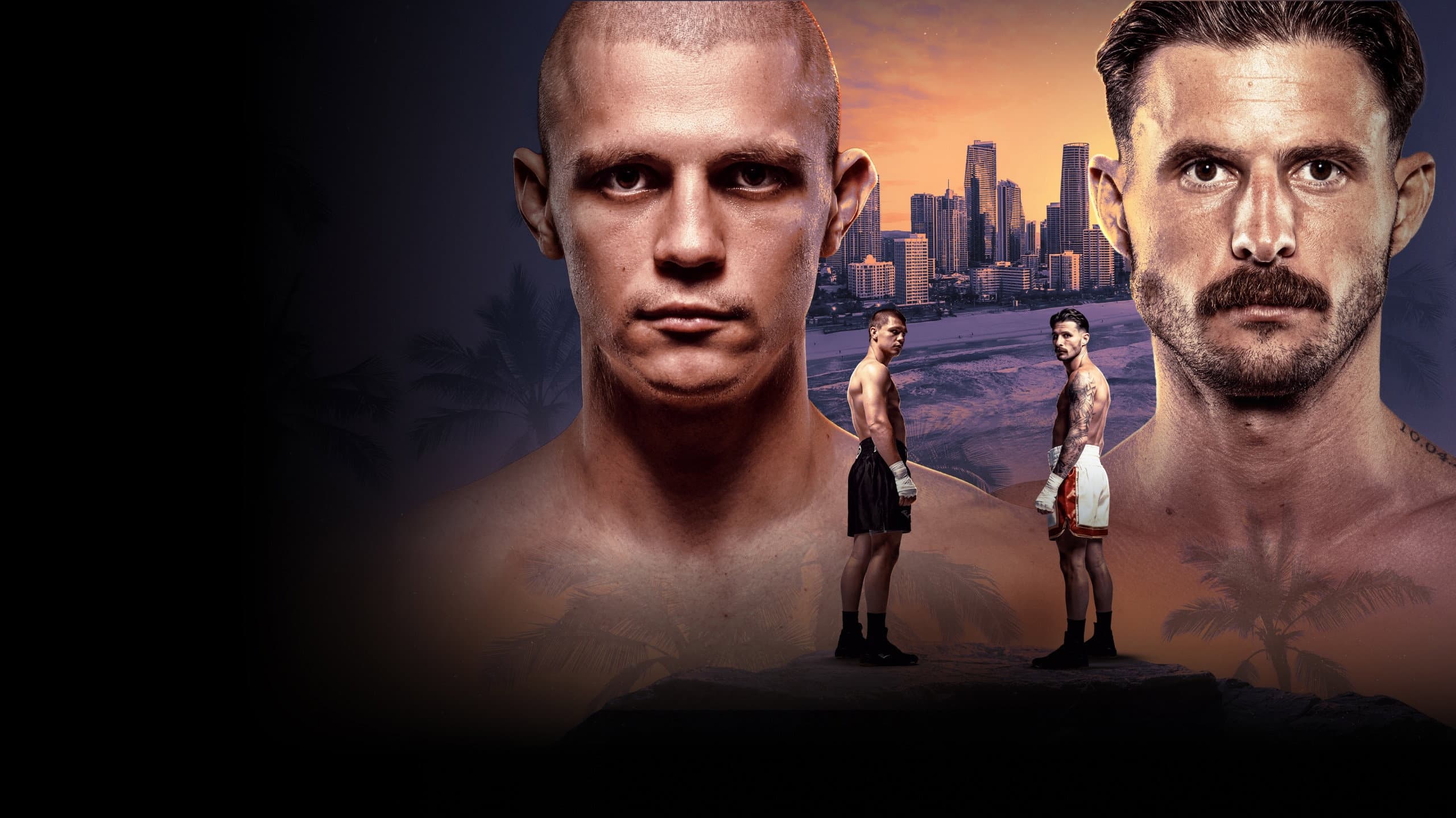 Nikita Tszyu vs. Ben Mahoney backdrop