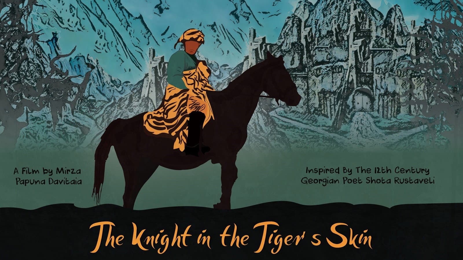The Knight in the Tiger's Skin backdrop