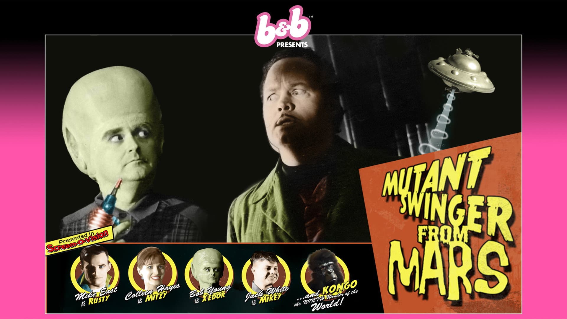 Mutant Swinger from Mars backdrop