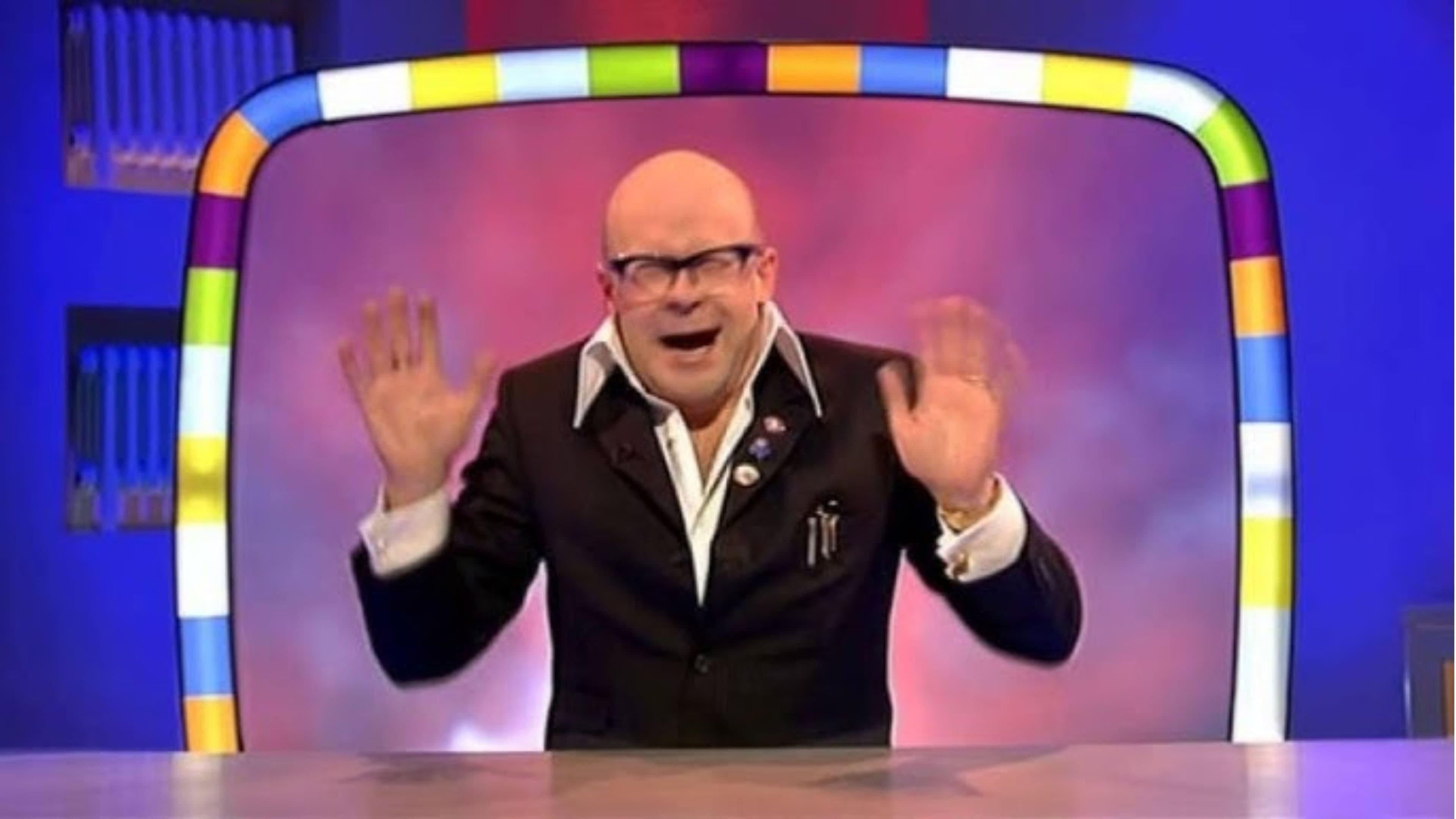 Harry Hill's TV Burp Gold backdrop