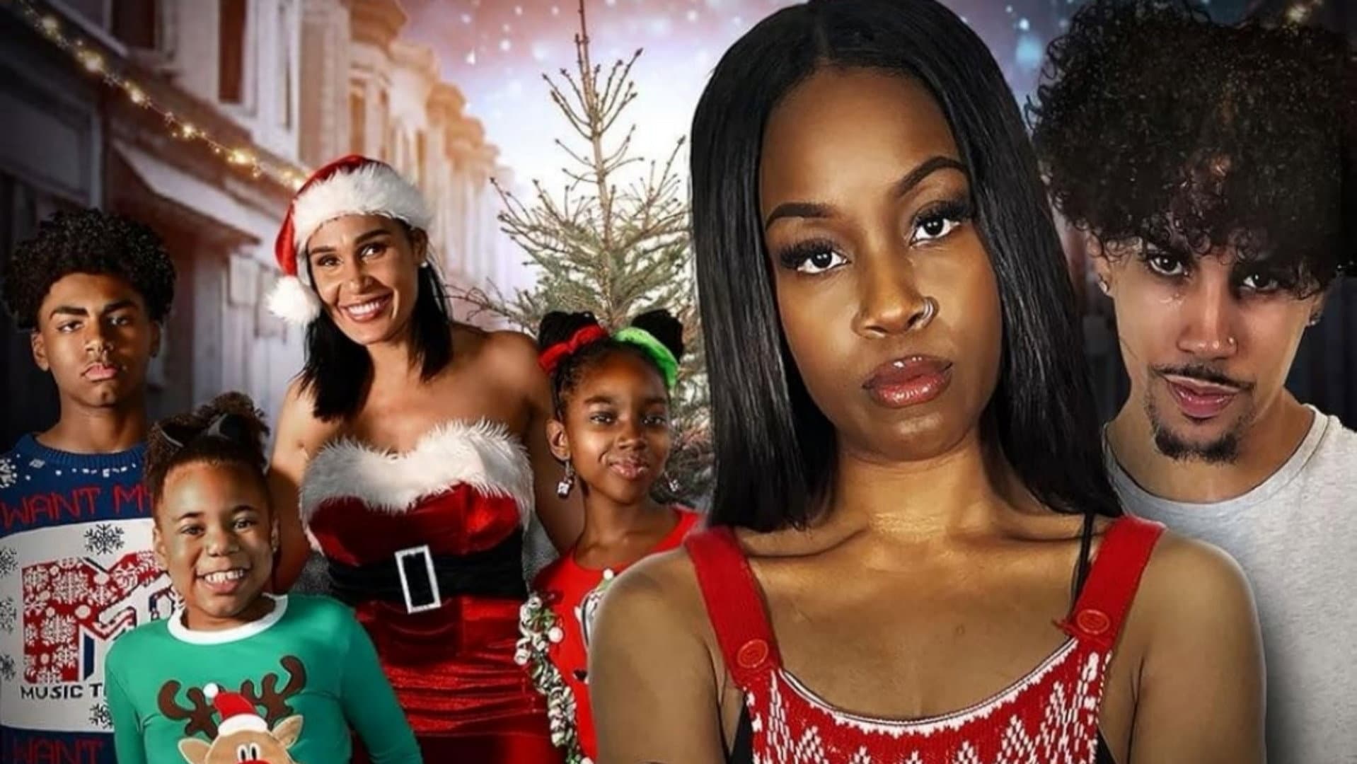 Everybody Hates Christmas backdrop