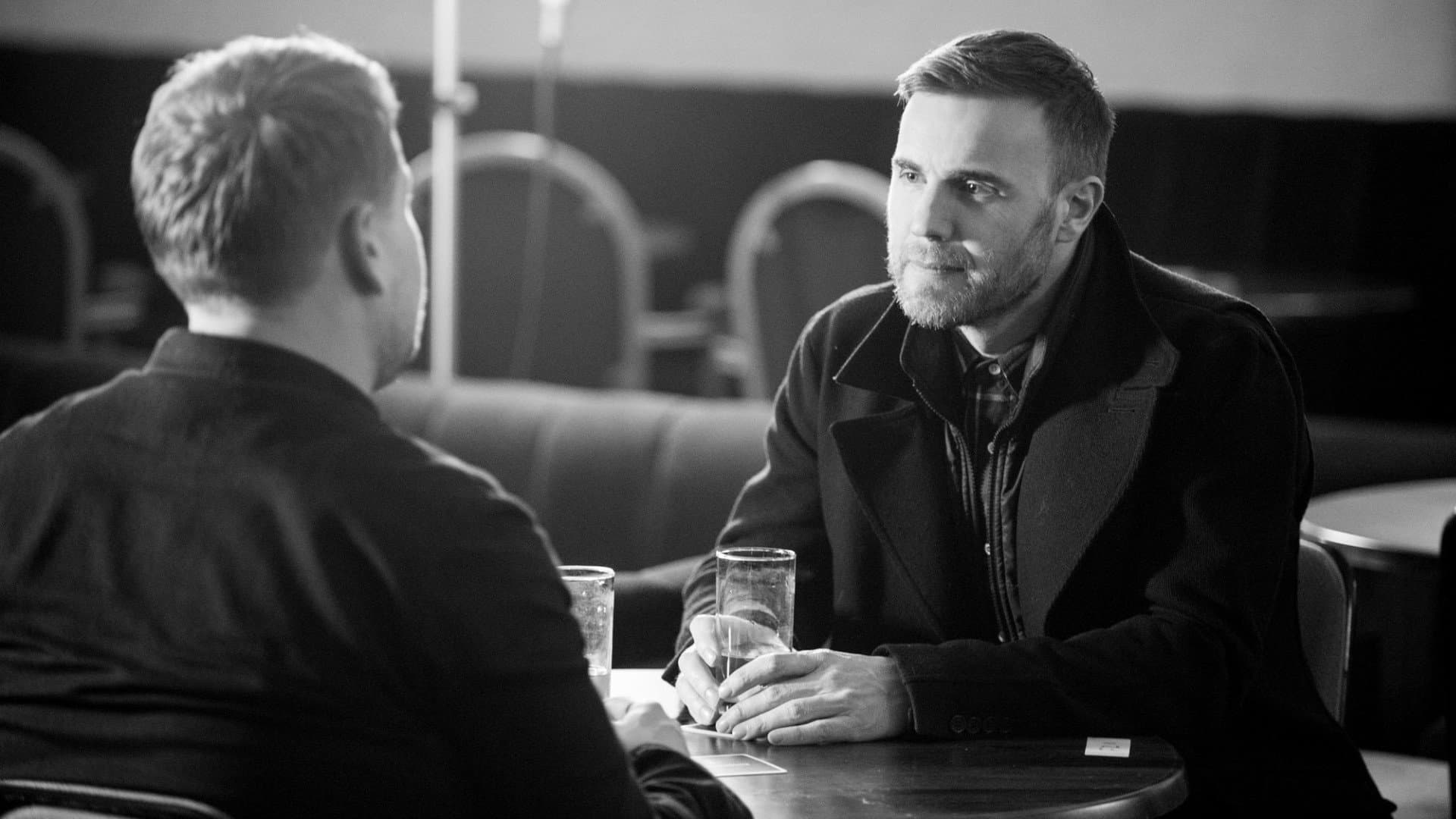 When Corden Met Barlow backdrop
