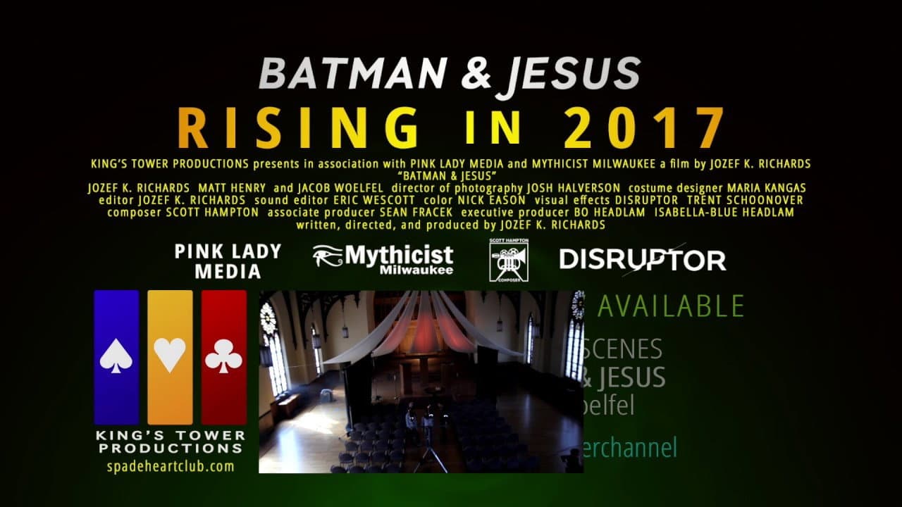 Batman & Jesus backdrop