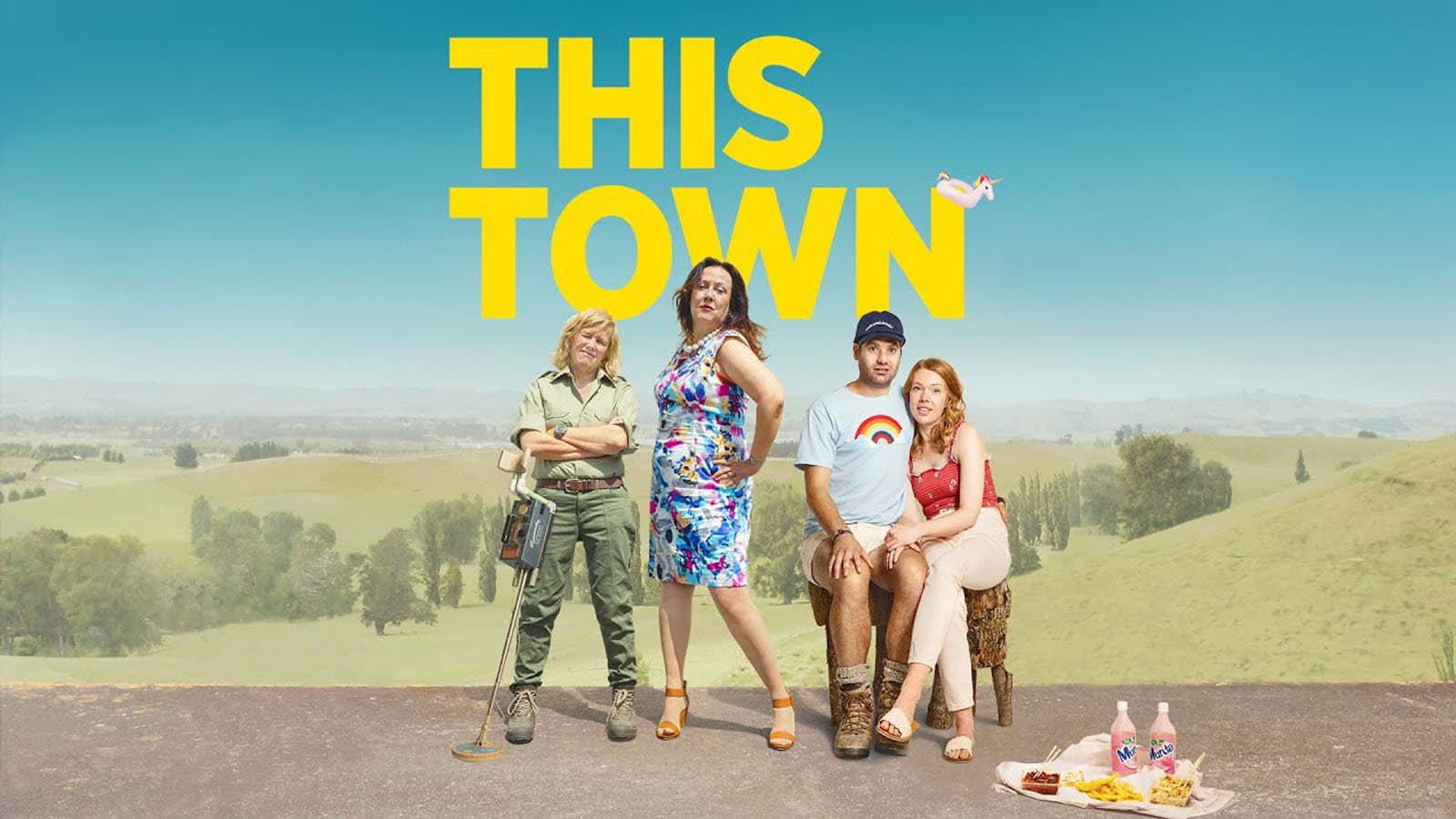 This Town backdrop
