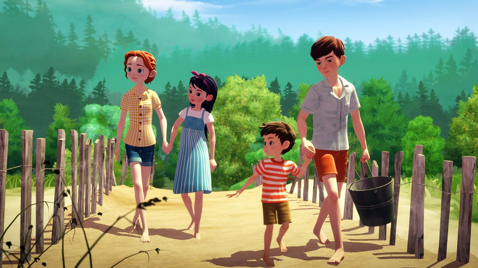 The Boxcar Children: Surprise Island backdrop