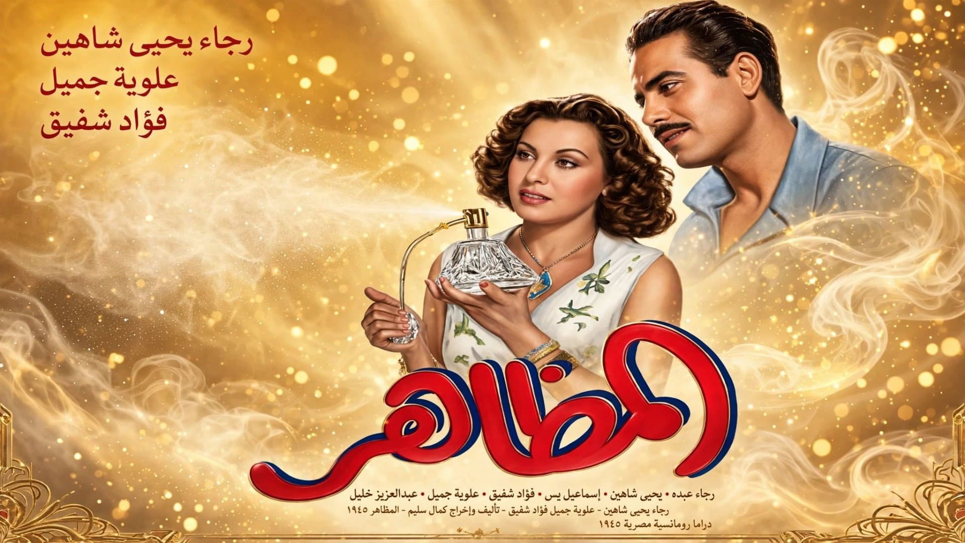 El Mazaher backdrop