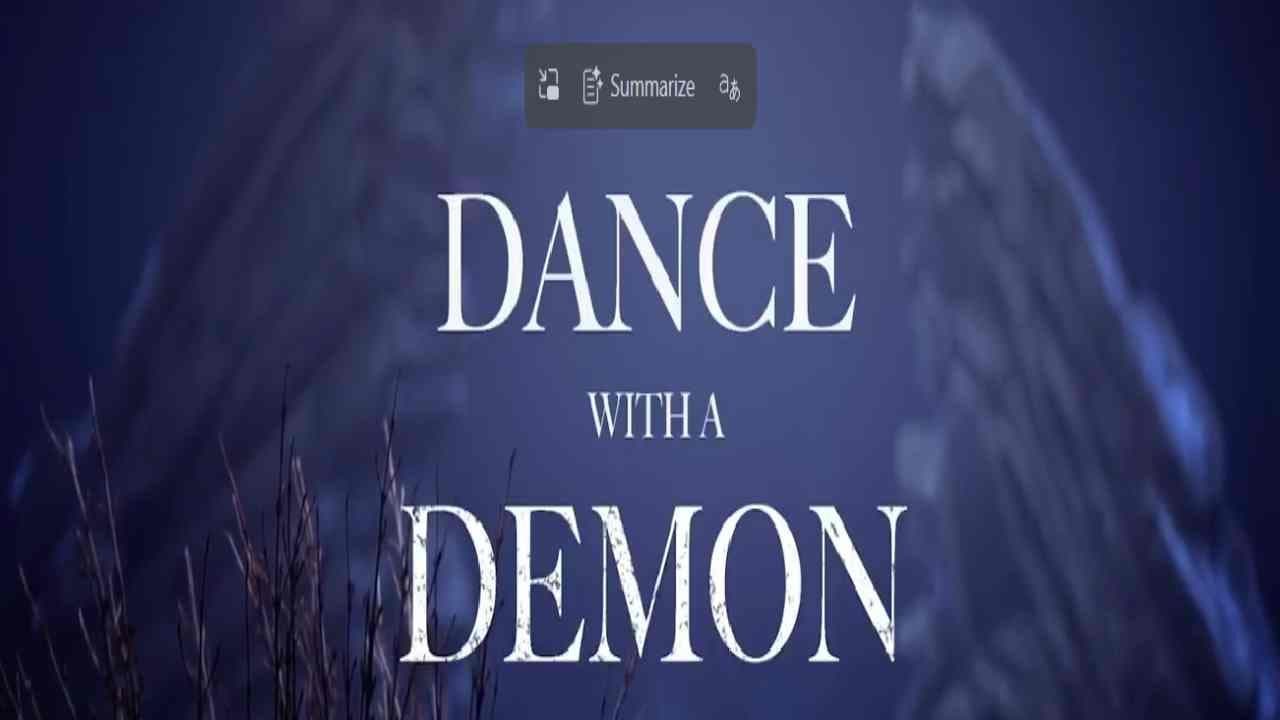 Dance with a Demon backdrop