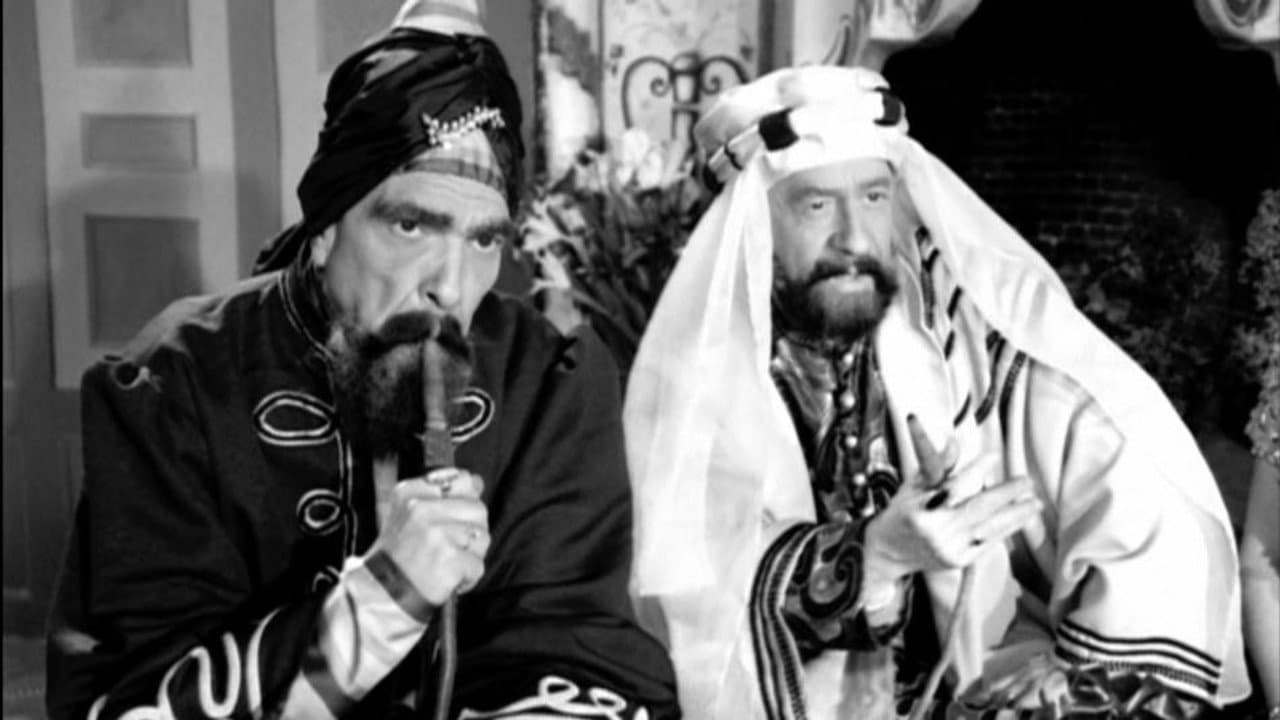 The Emir and the poor man backdrop
