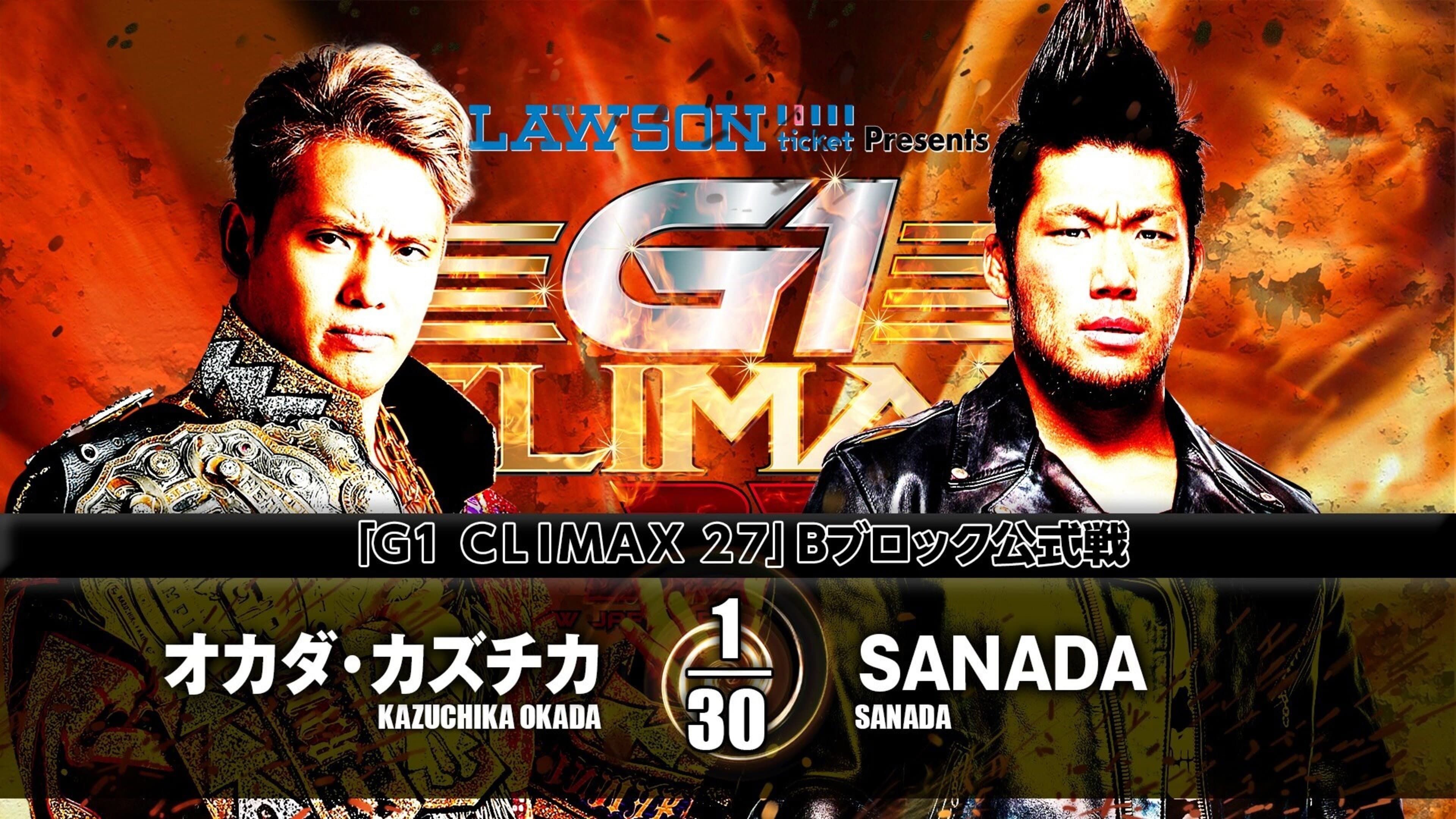 NJPW G1 Climax 27: Day 6 backdrop