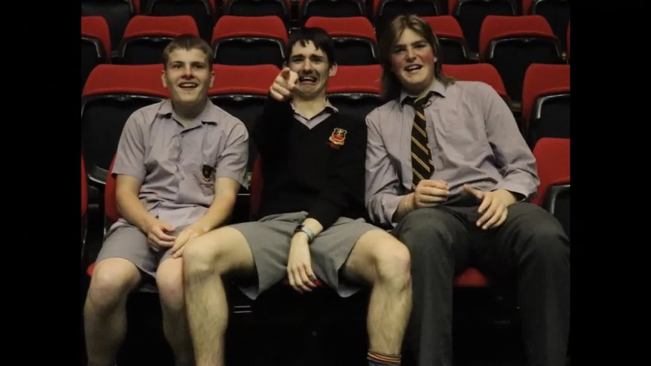 The Perfection of Imperfection at the St Josephs College Geelong backdrop