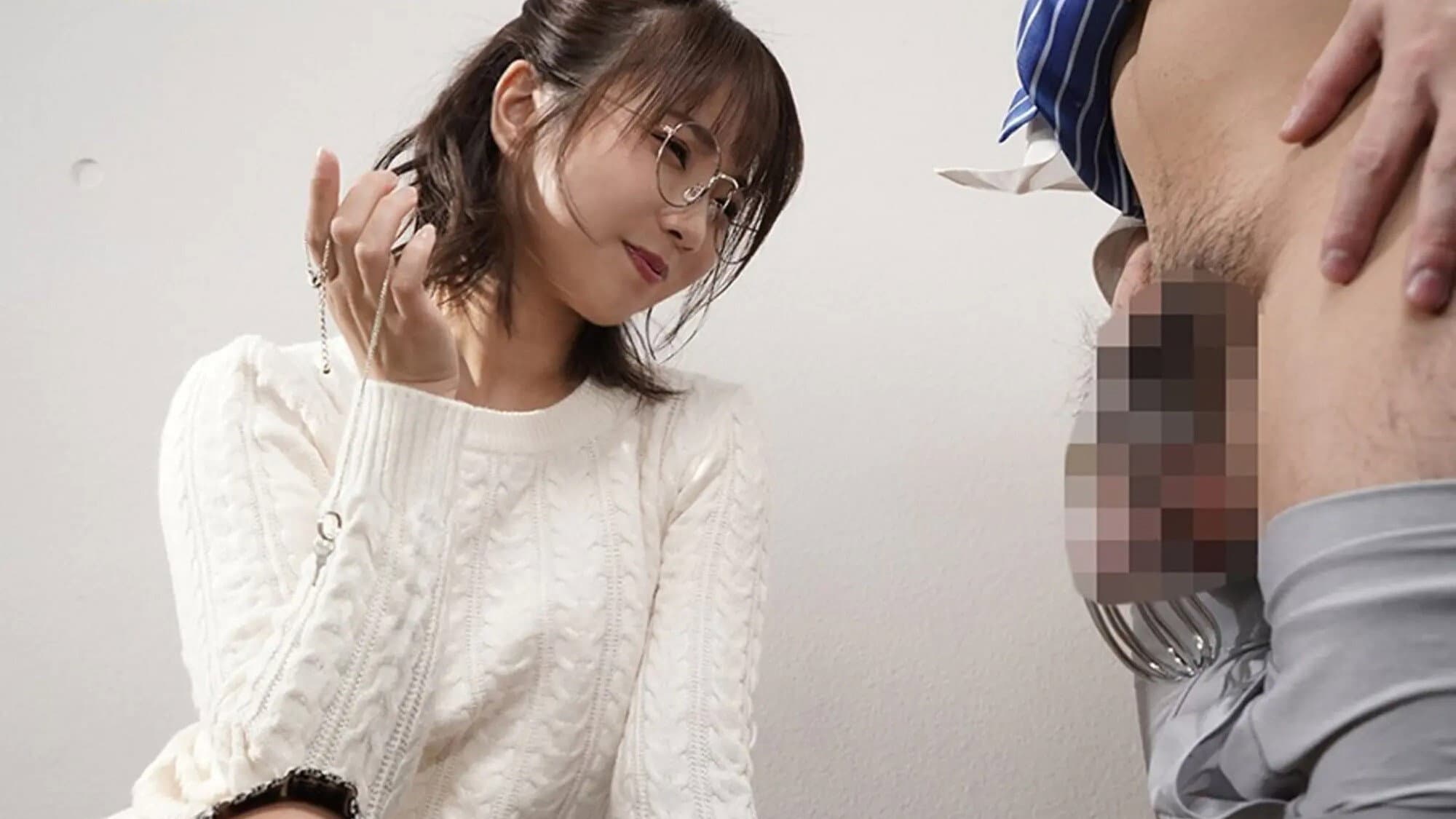 Dangerous overtime riding position training for new graduates from boss Makoto Toda backdrop