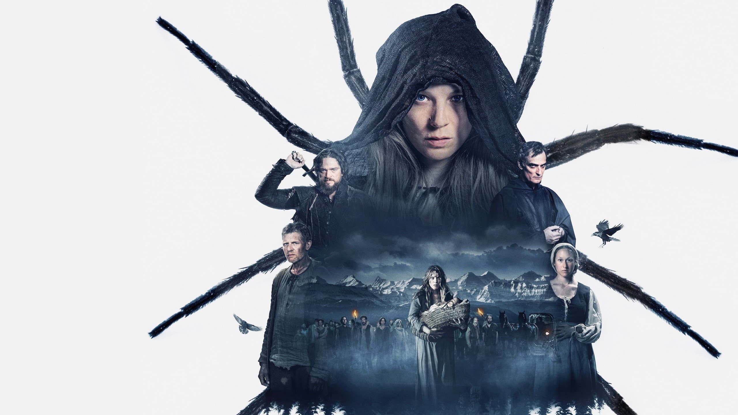 The Black Spider backdrop