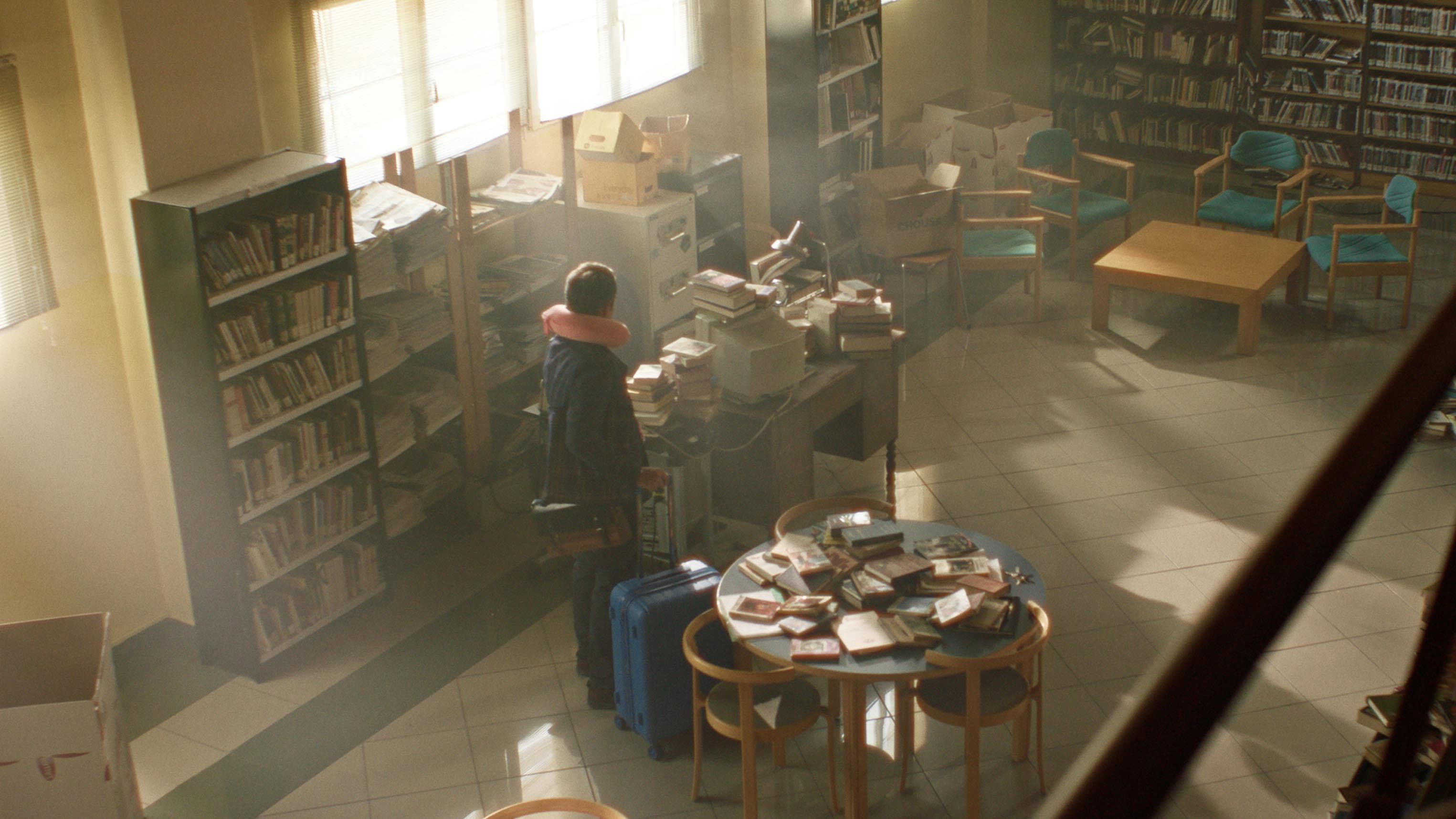 La biblioteca backdrop
