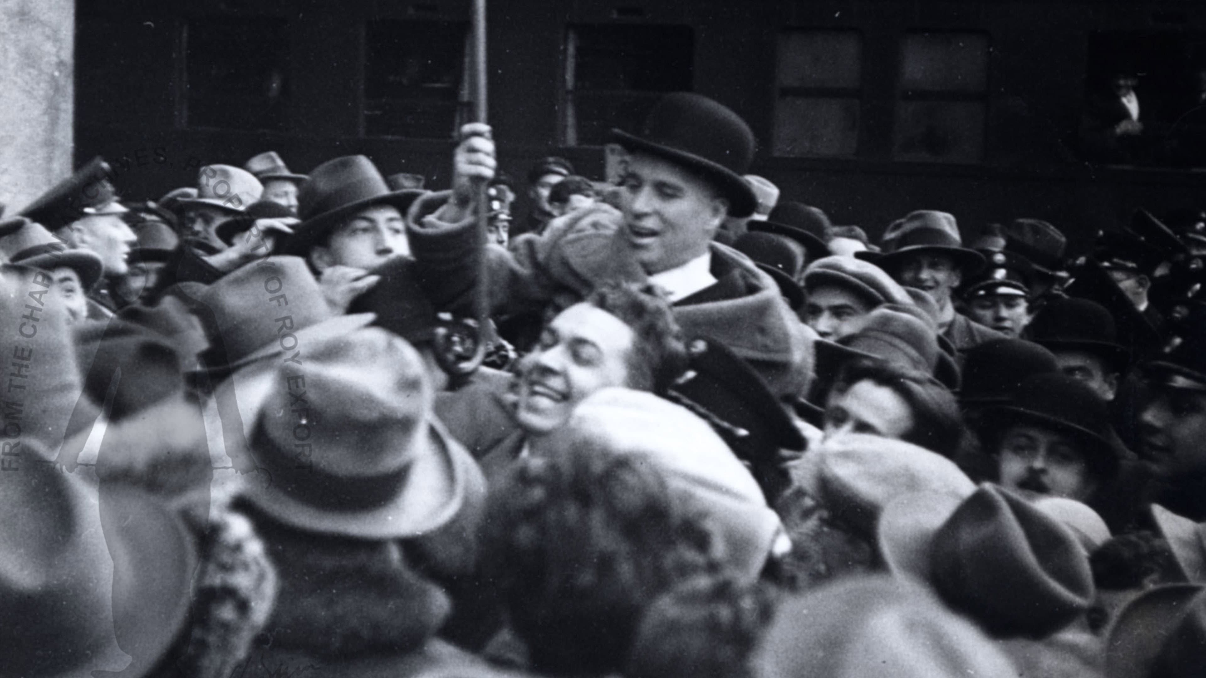 Charlie Chaplin in Wien backdrop