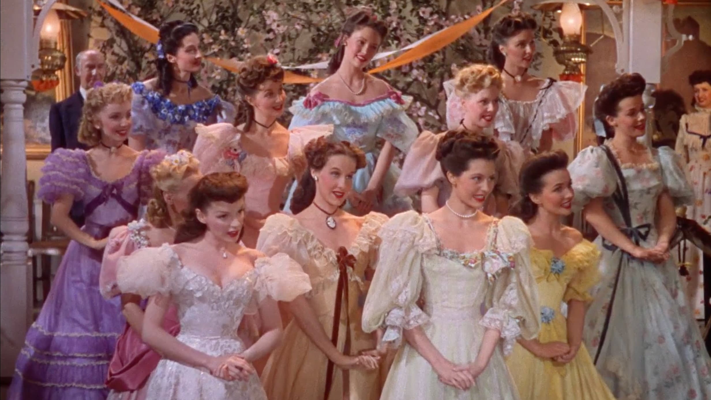 The Harvey Girls backdrop