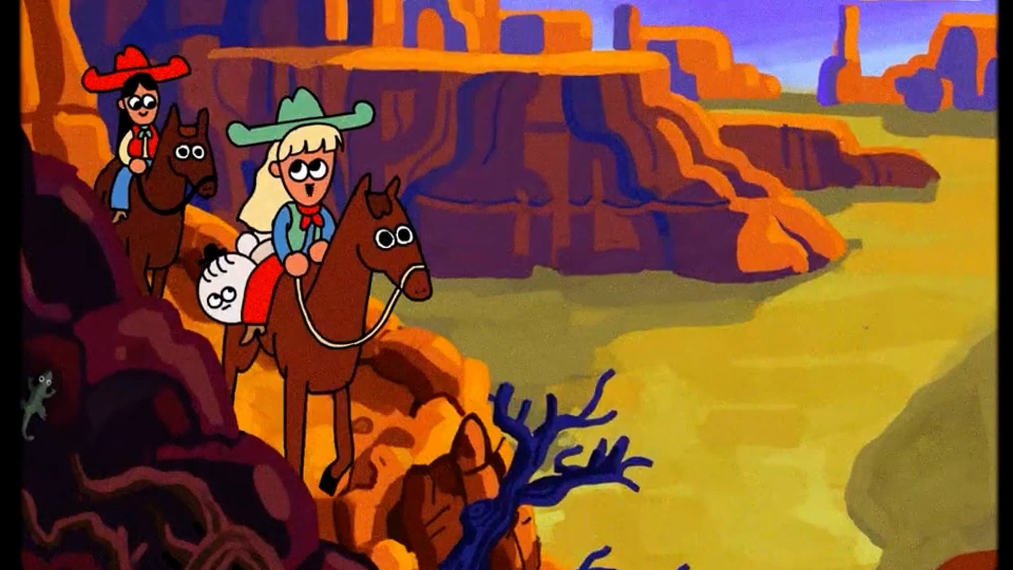 Cowgirlies backdrop