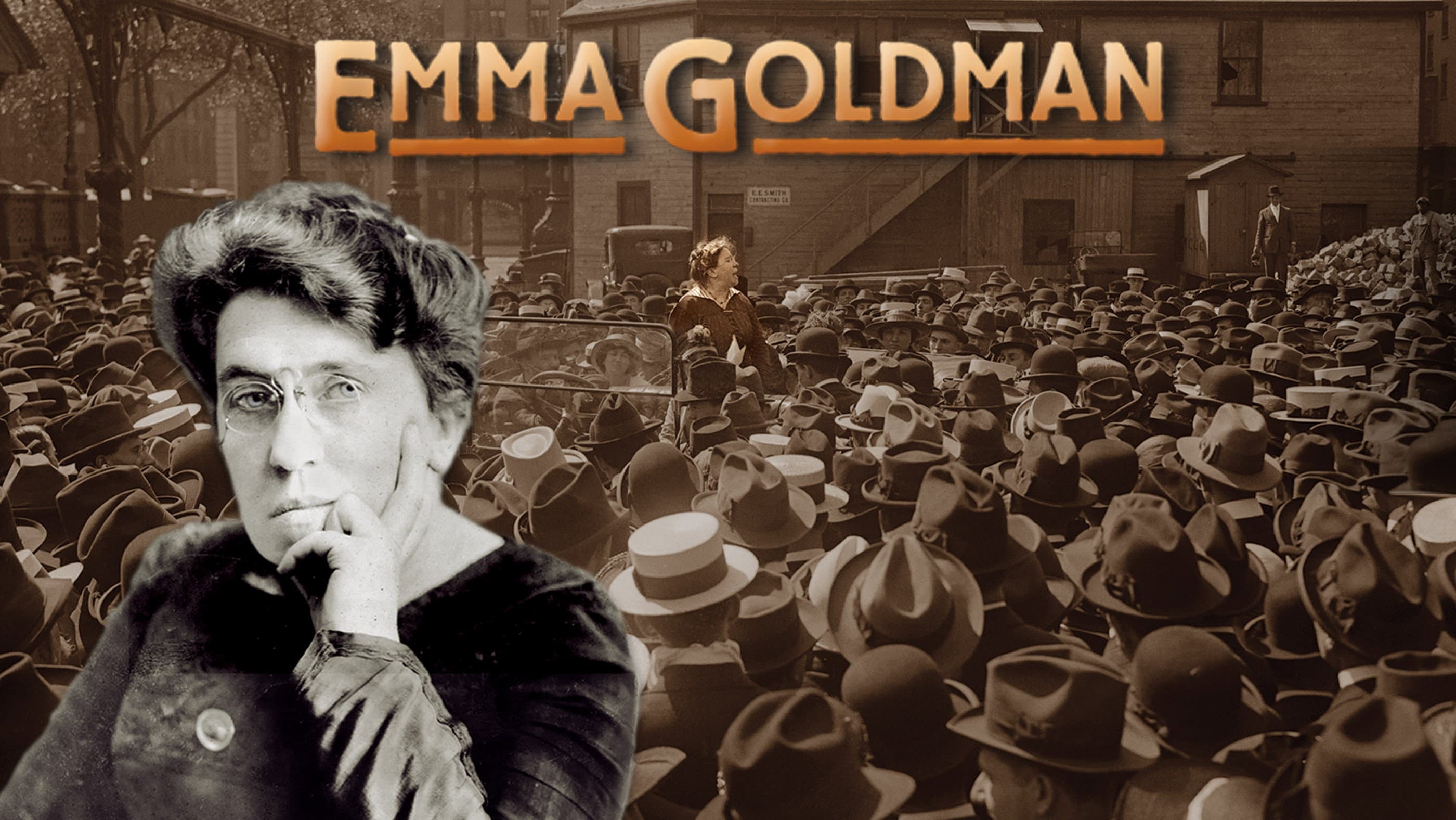 Emma Goldman: An Exceedingly Dangerous Woman backdrop