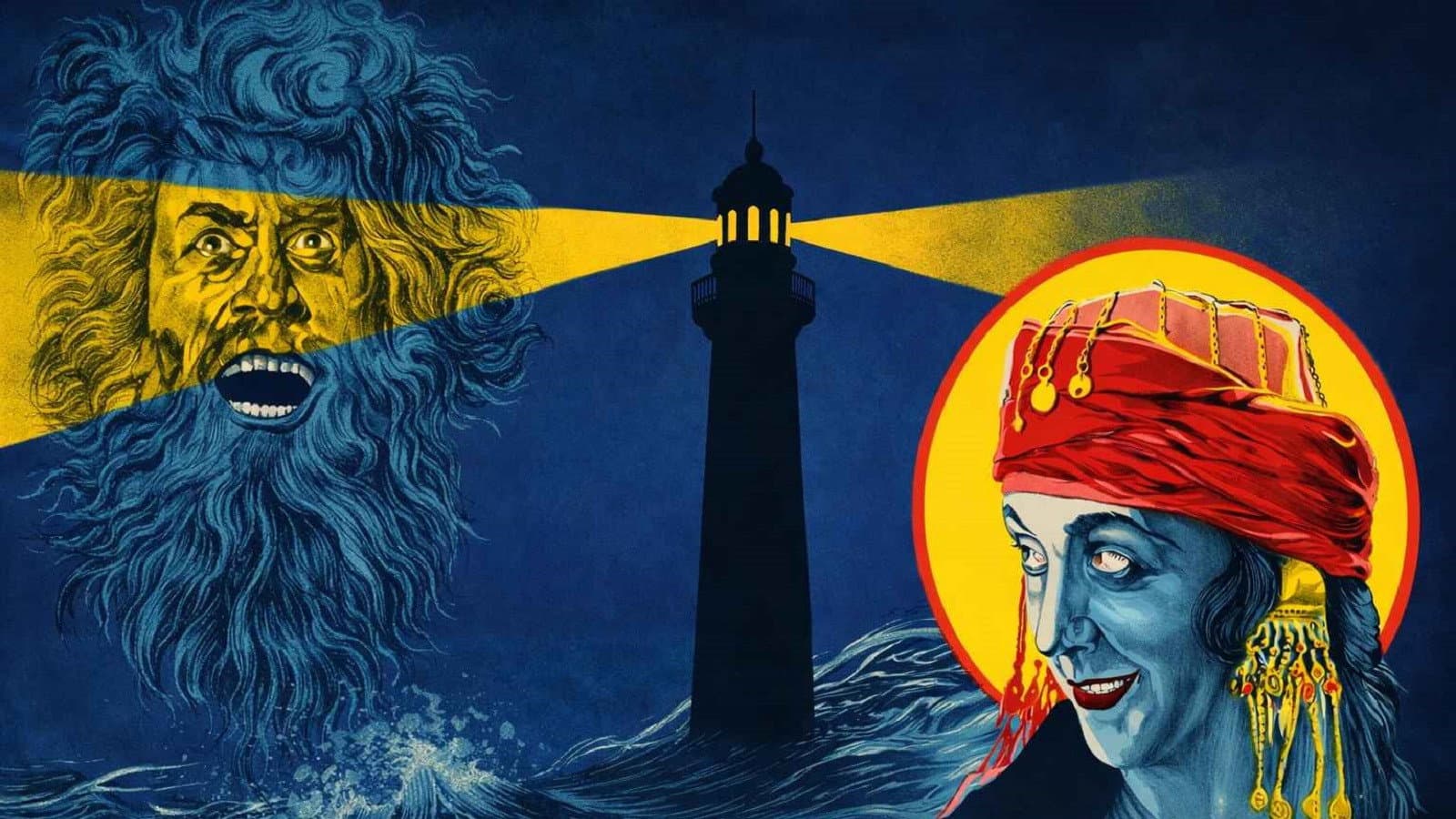 Mystery of Lighthouse backdrop