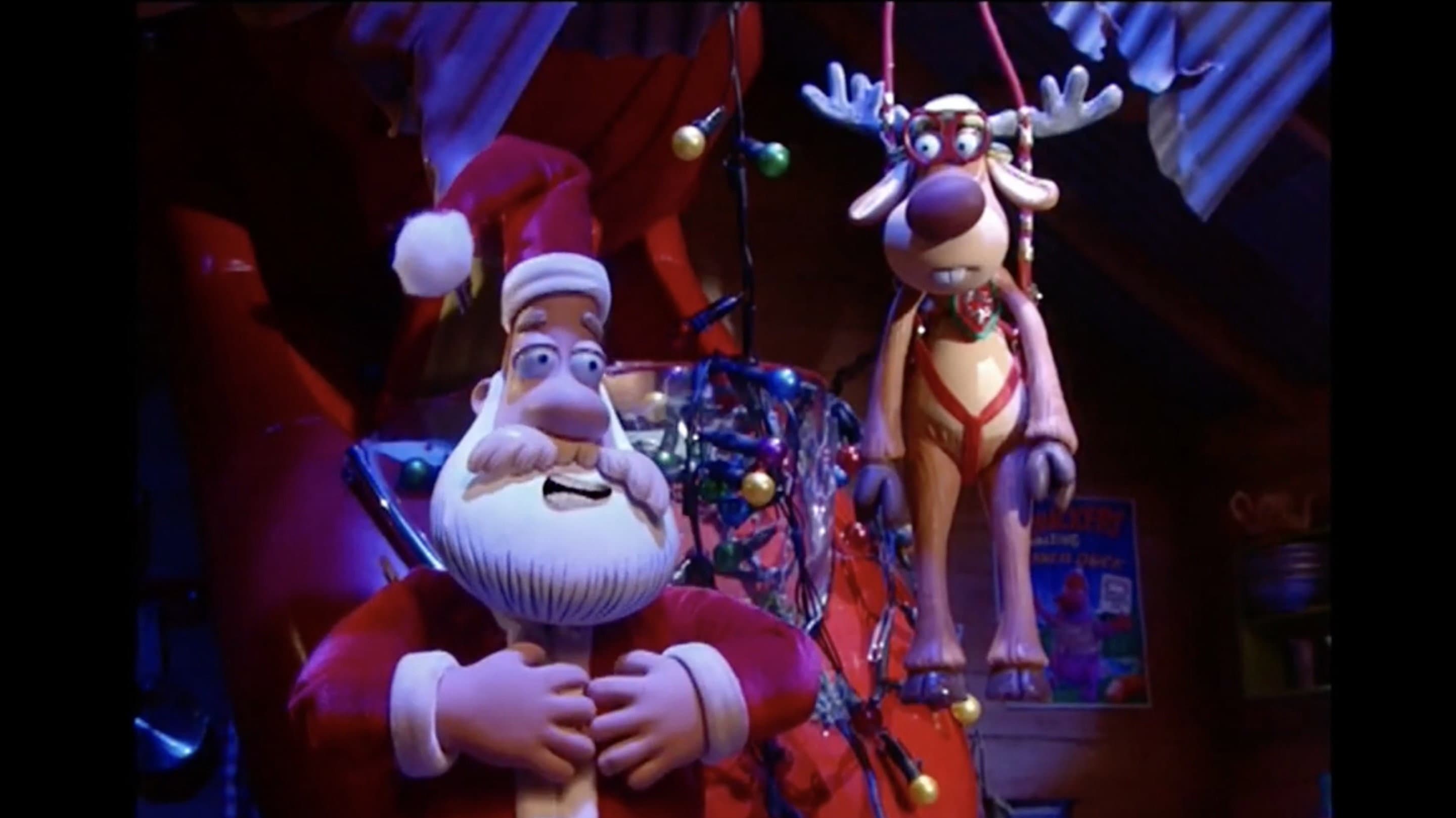 A Very Barry Christmas backdrop