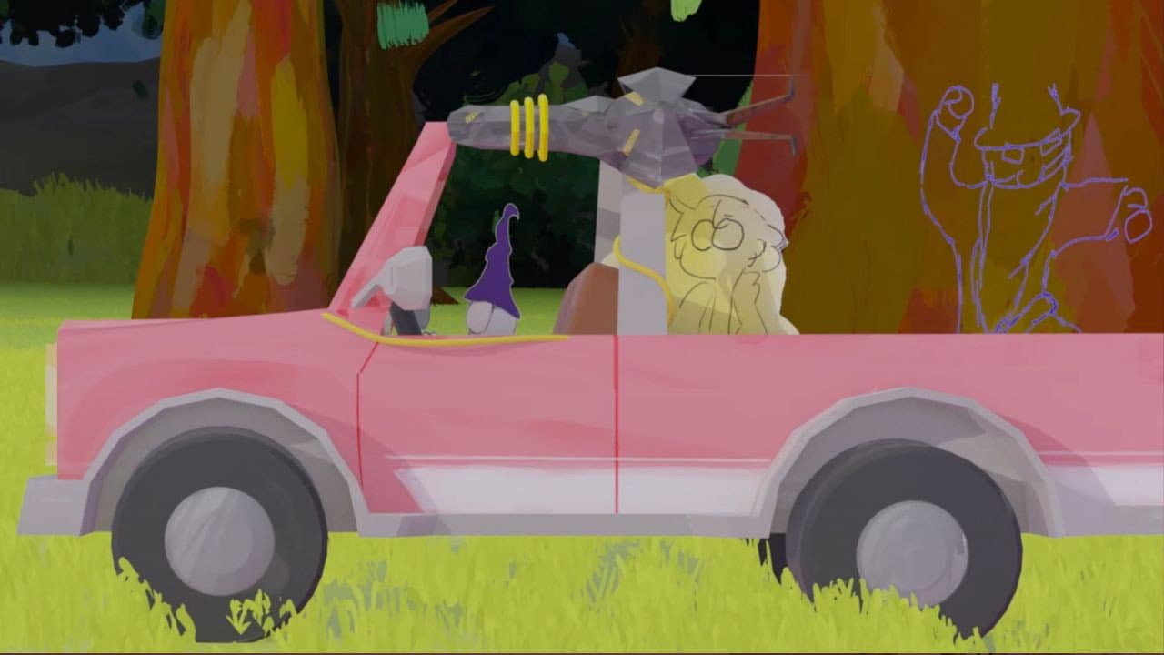 The Interdimensional Pickup backdrop
