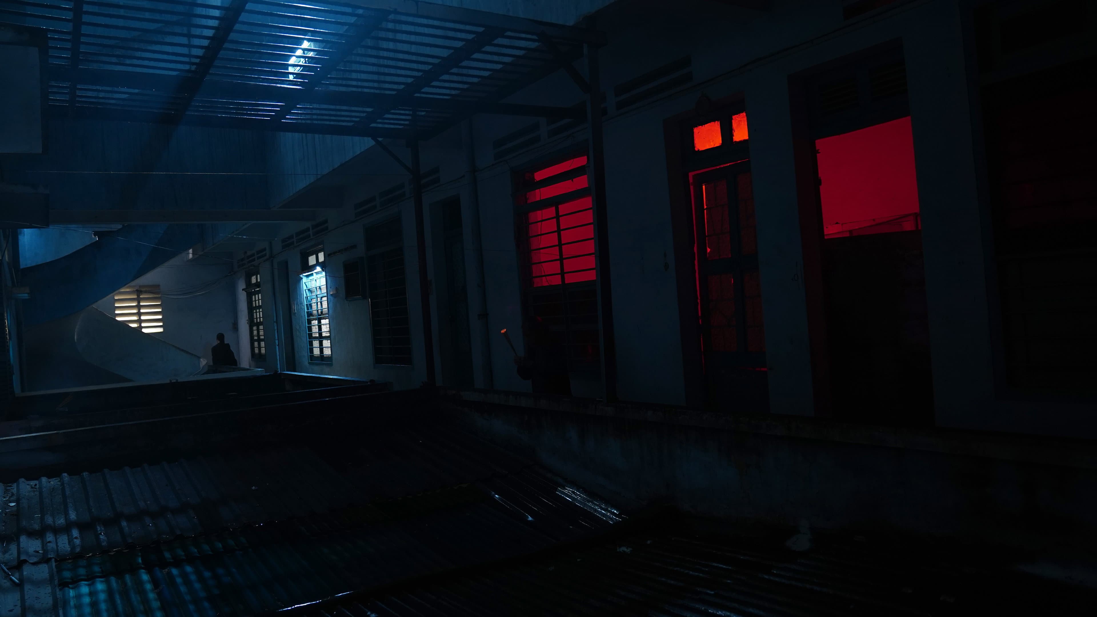 00:00: Urban Strange Story backdrop