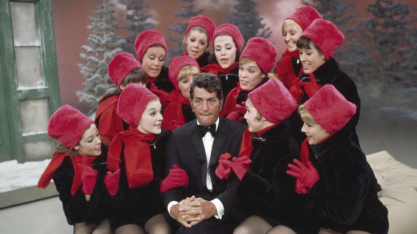 The Dean Martin Christmas Show backdrop