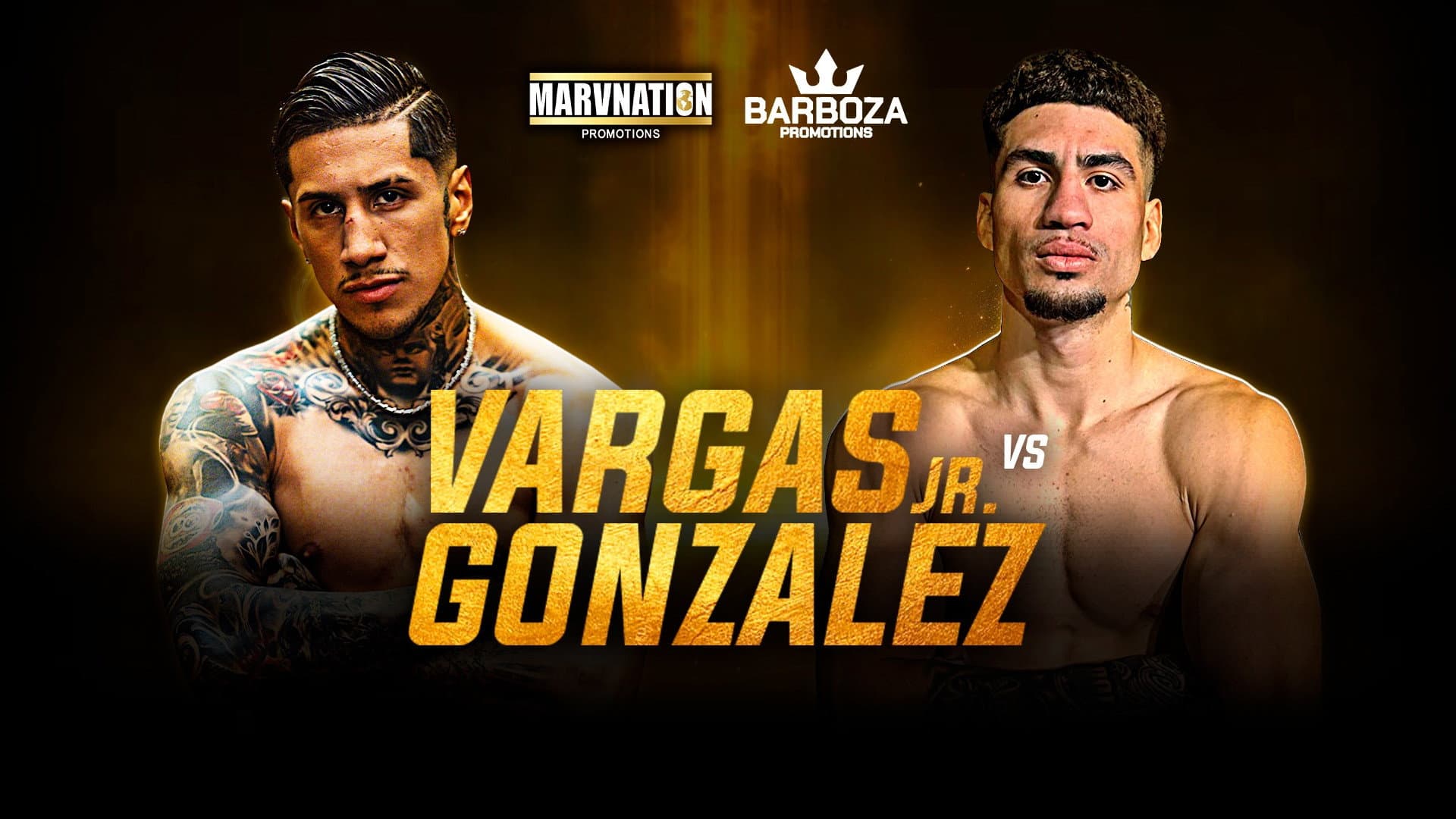 Fernando Vargas Jr. vs. Jesus Gonzalez backdrop