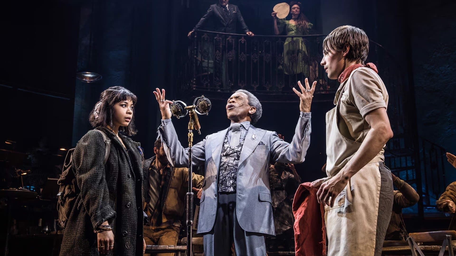 Hadestown: The Musical backdrop
