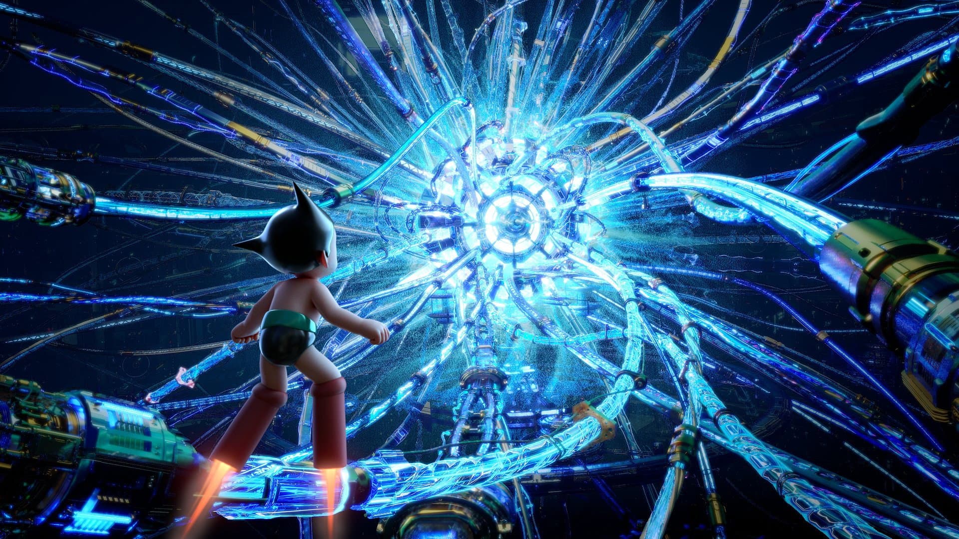 The Birth of Neo Astro Boy backdrop