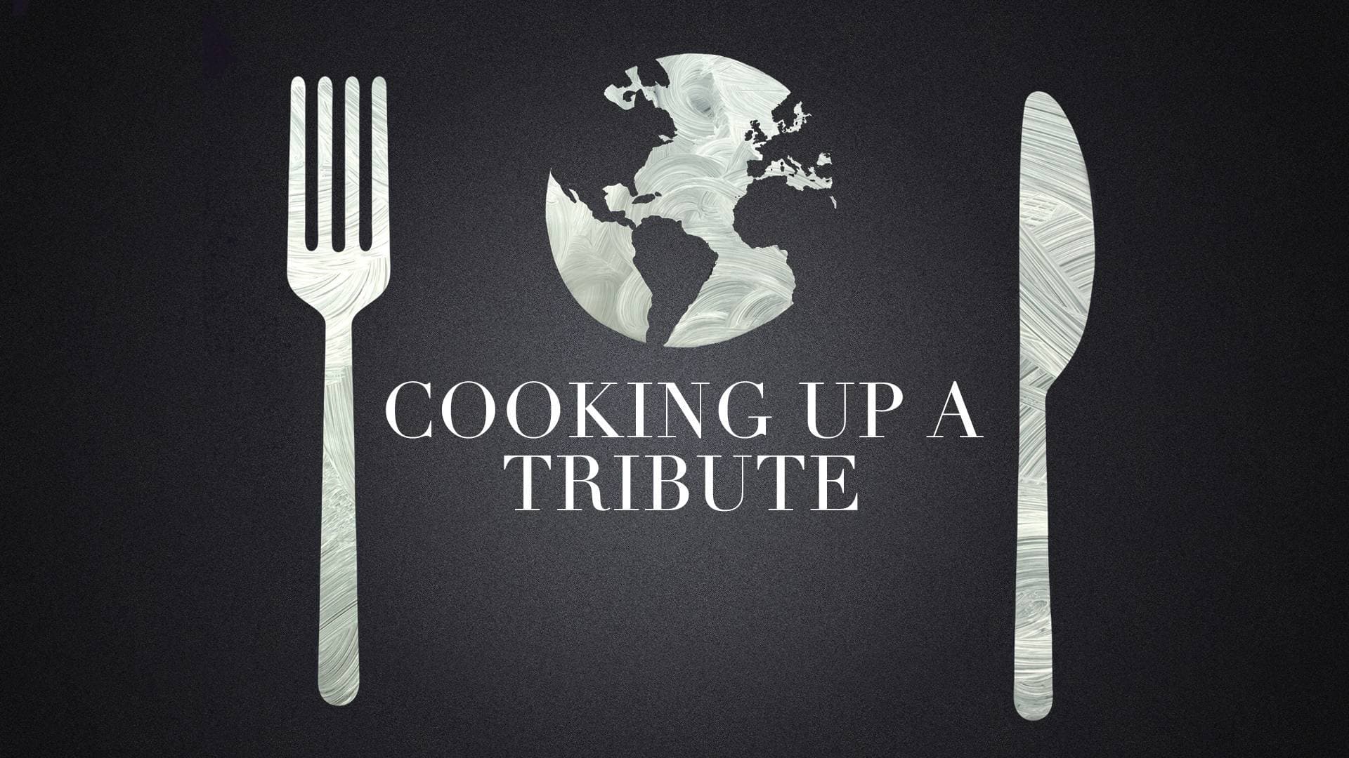 Cooking up a Tribute backdrop