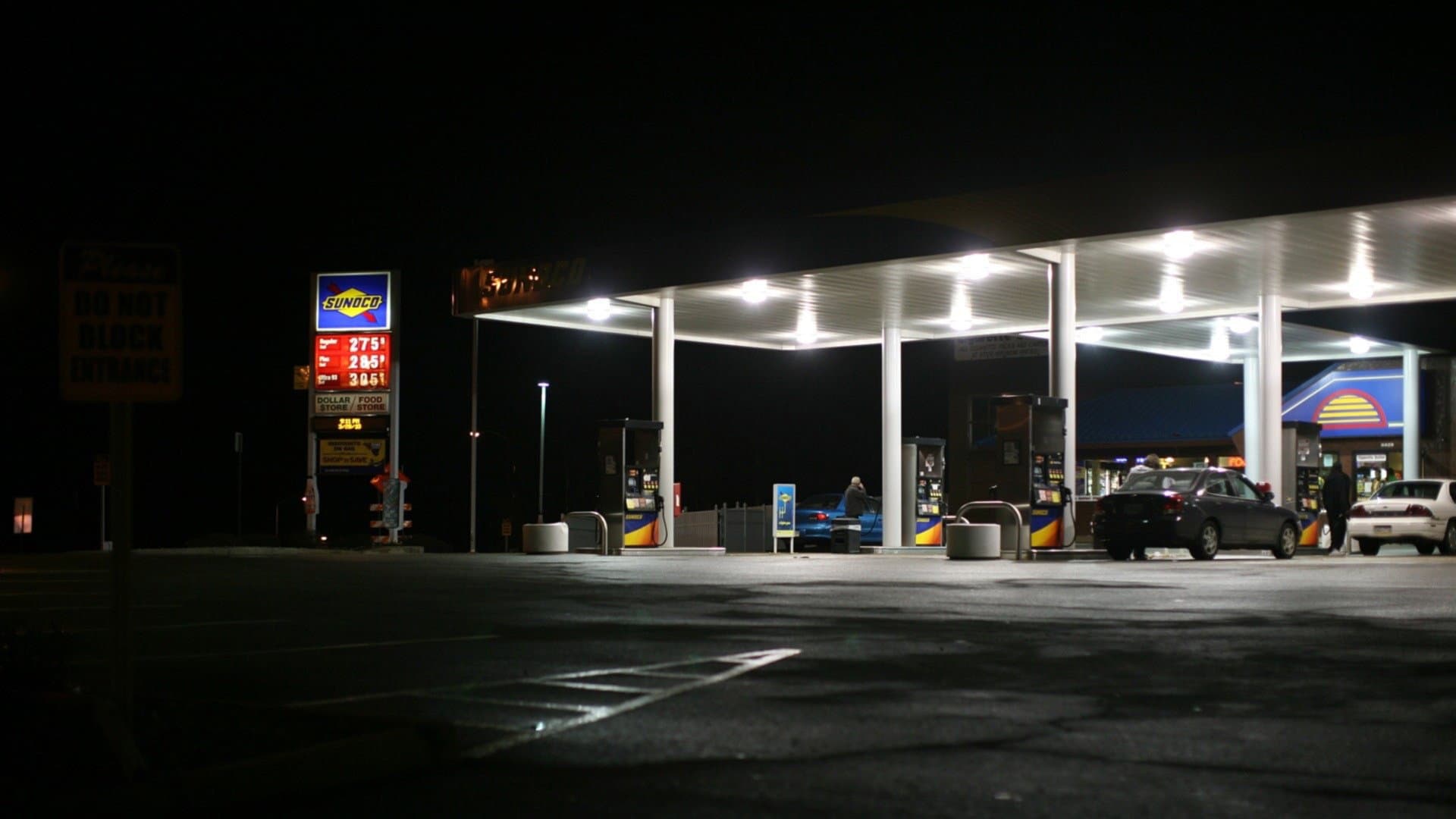 Gas backdrop