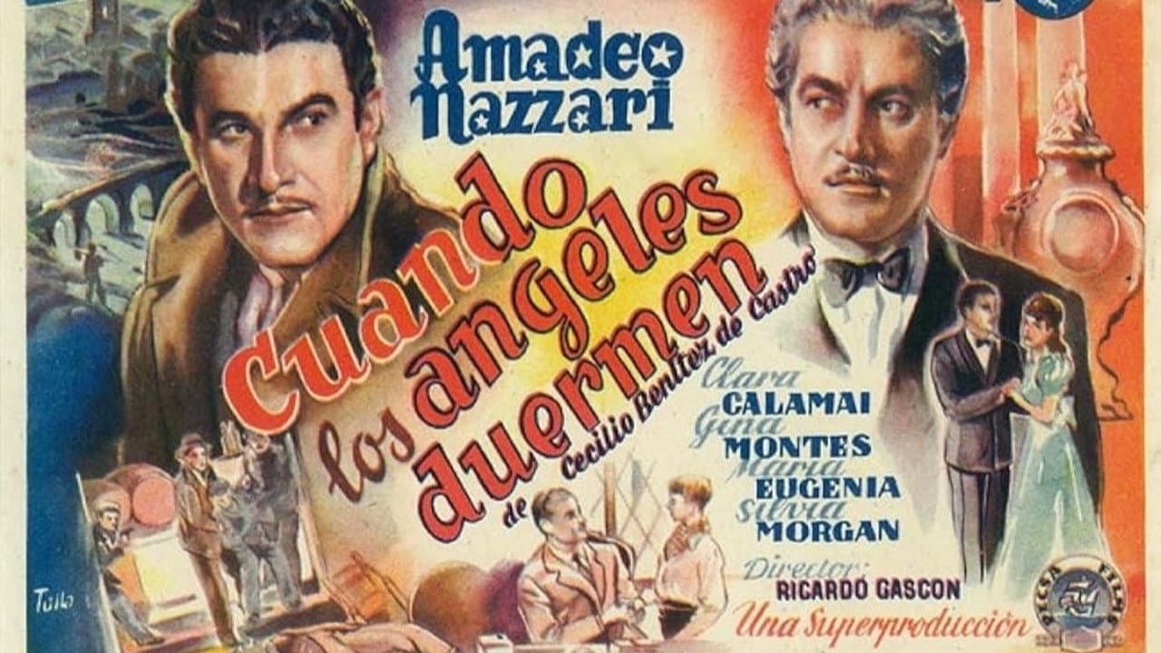 Cuando los ángeles duermen backdrop