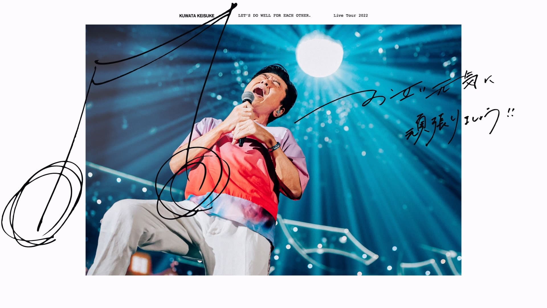 お互い元気に頑張りましょう!! -Live at TOKYO DOME- backdrop