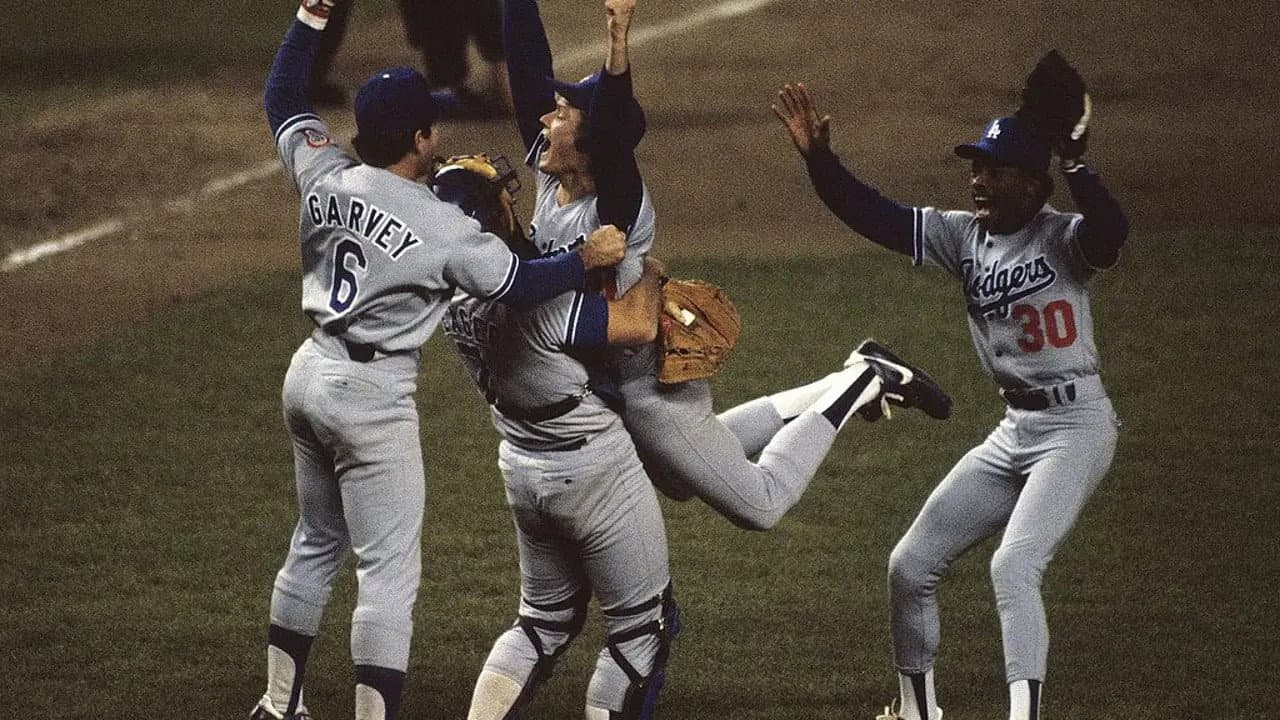 1981 Official World Series Film backdrop