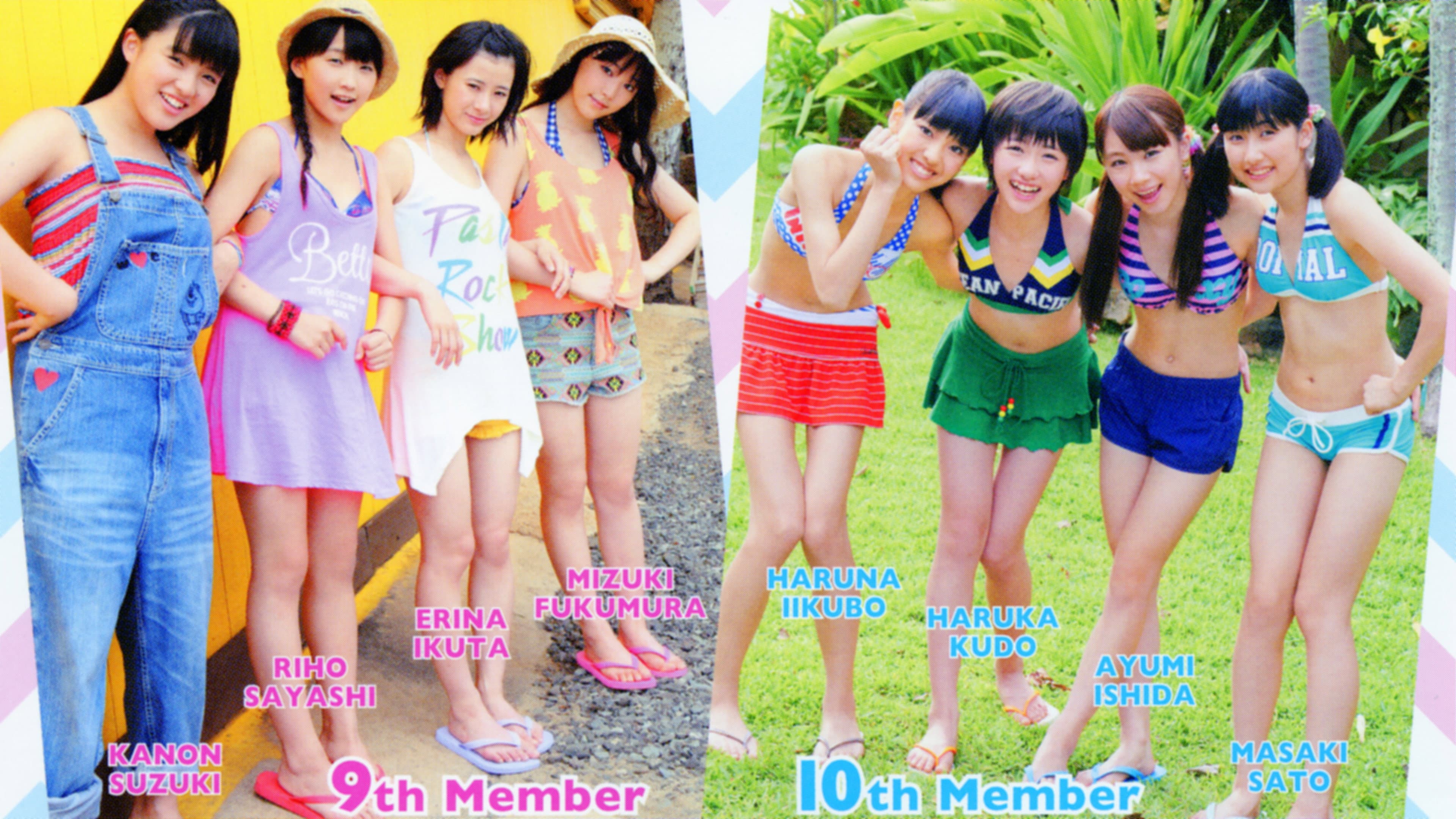 Alo-Hello! Morning Musume. 9・10ki backdrop