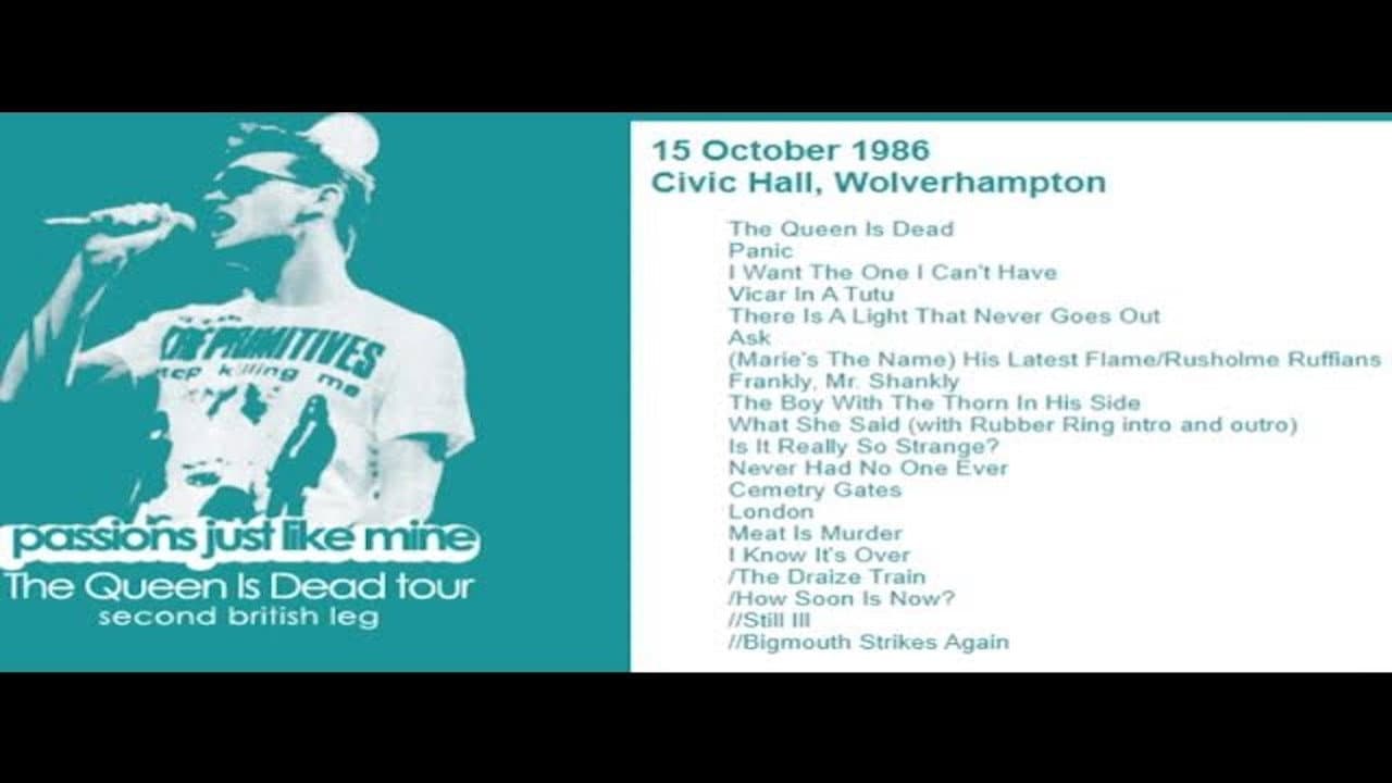The Smiths: Live In Wolverhampton backdrop