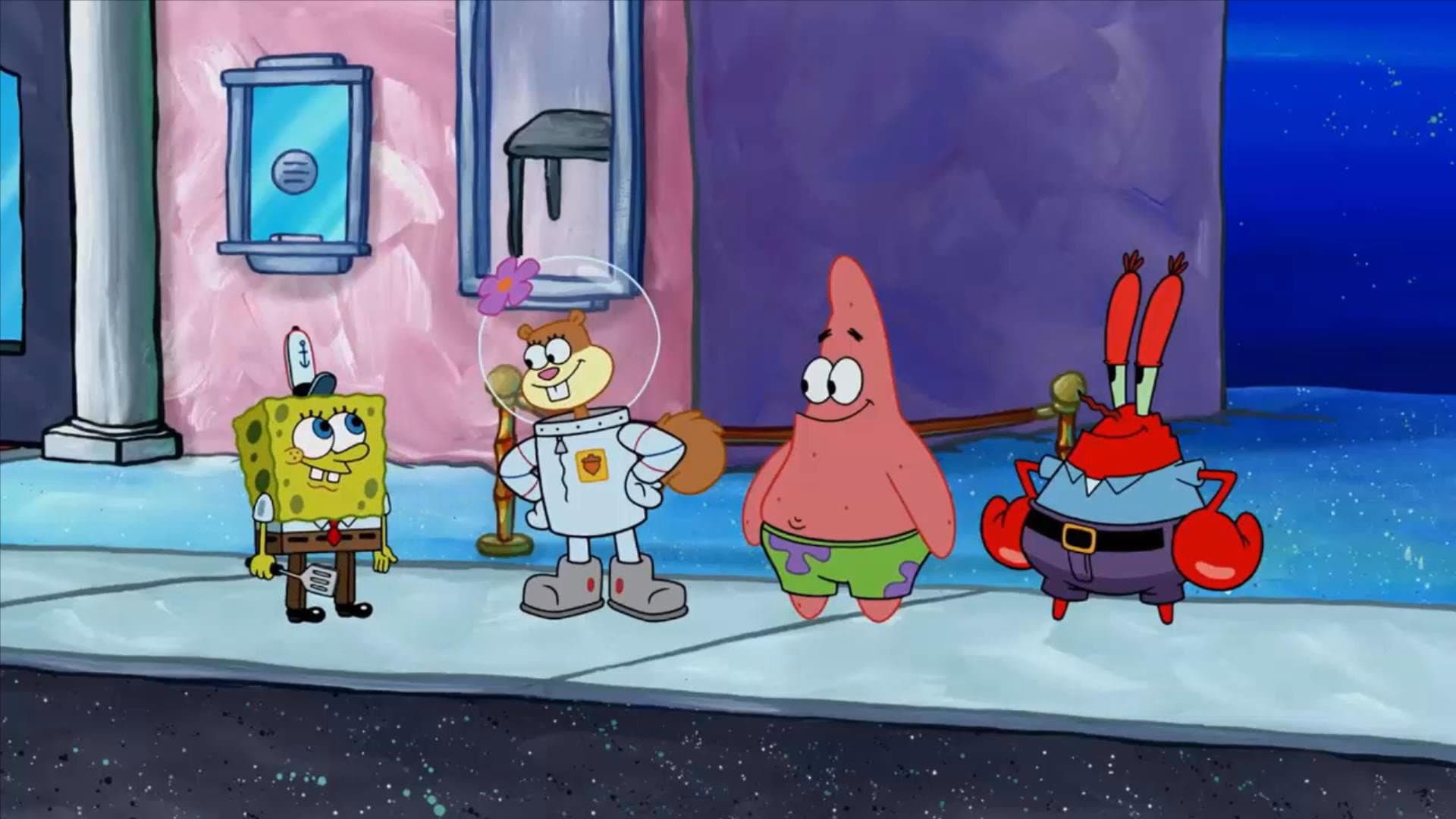 SpongeBob LongPants backdrop